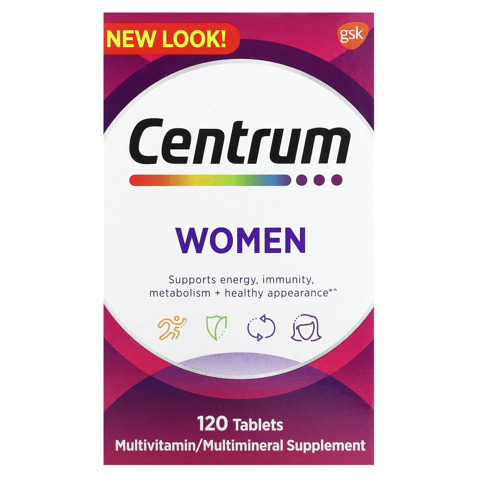 Centrum Мультивитамины для женщин 120 таблеток 2790₽