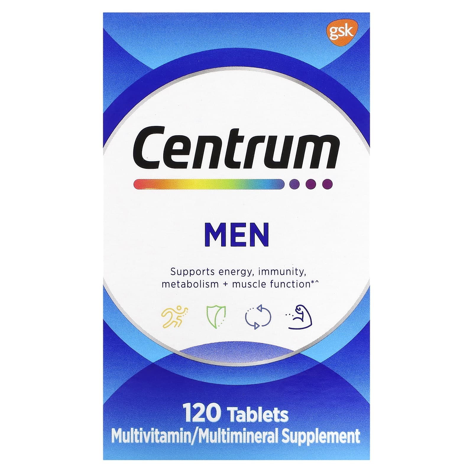 Centrum Мультивитамины для мужчин 120 таблеток 2790₽