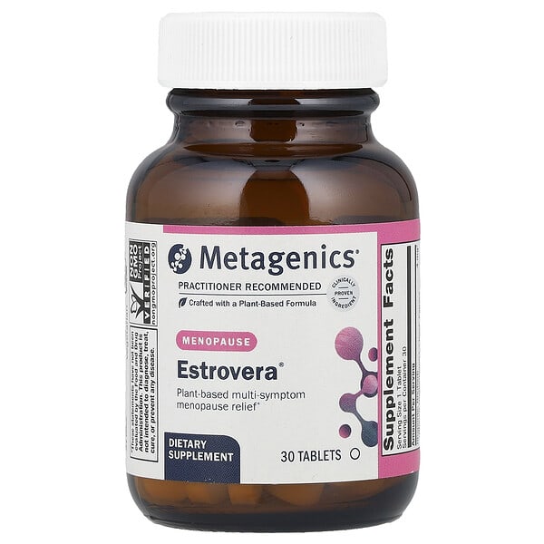 Metagenics, Estrovera, 30 таблеток