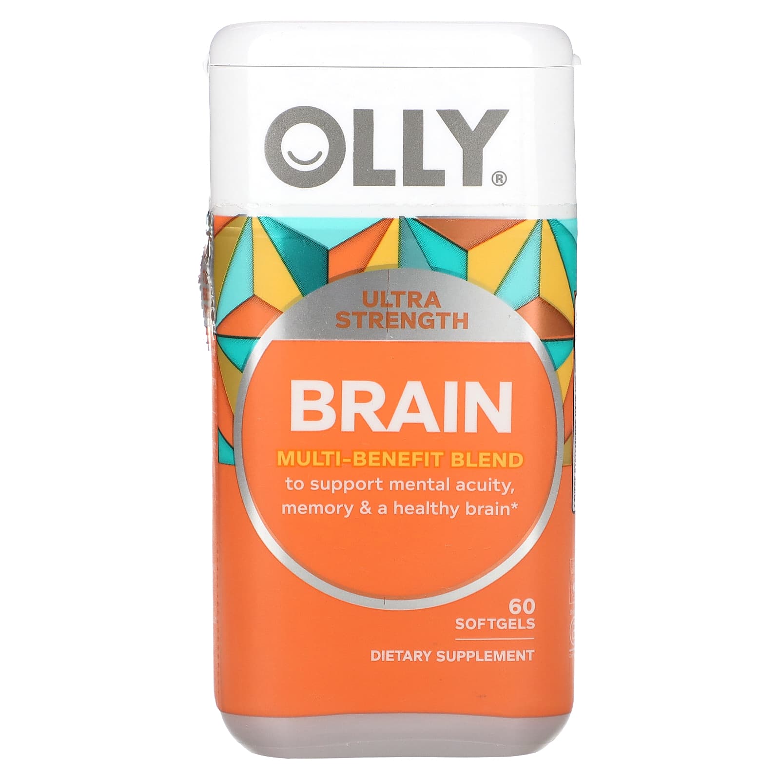 OLLY Ultra Strength Brain 60 мягких таблеток 4790₽
