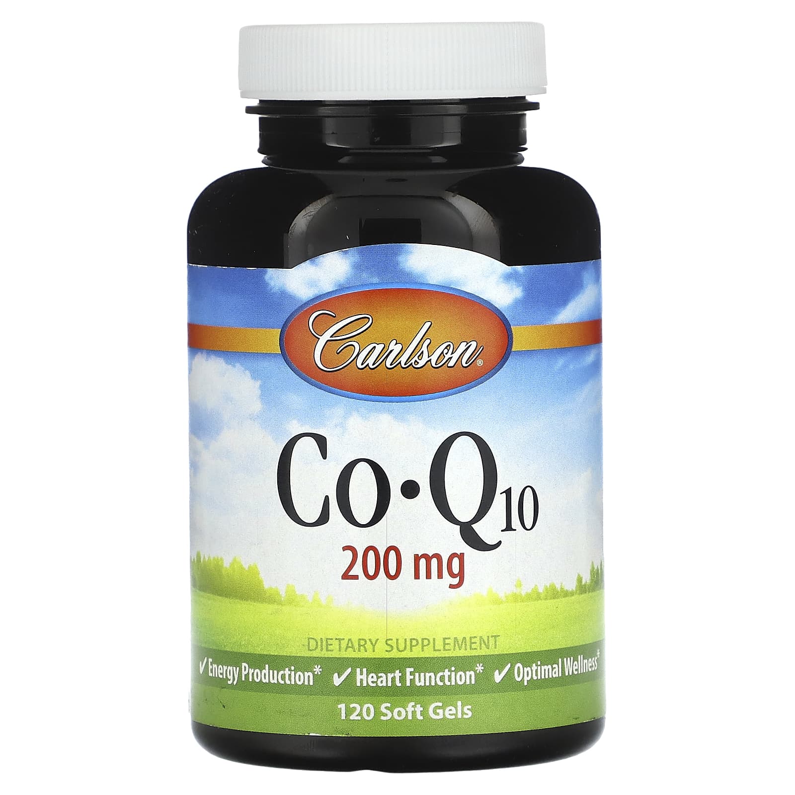 Carlson Co-Q10 200 мг 120 мягких таблеток 16190₽