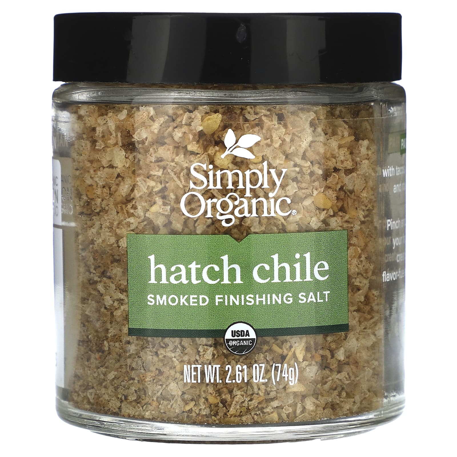 Simply Organic Копченая соль для финиша Hatch Chile 74 г 261 унции 1790₽