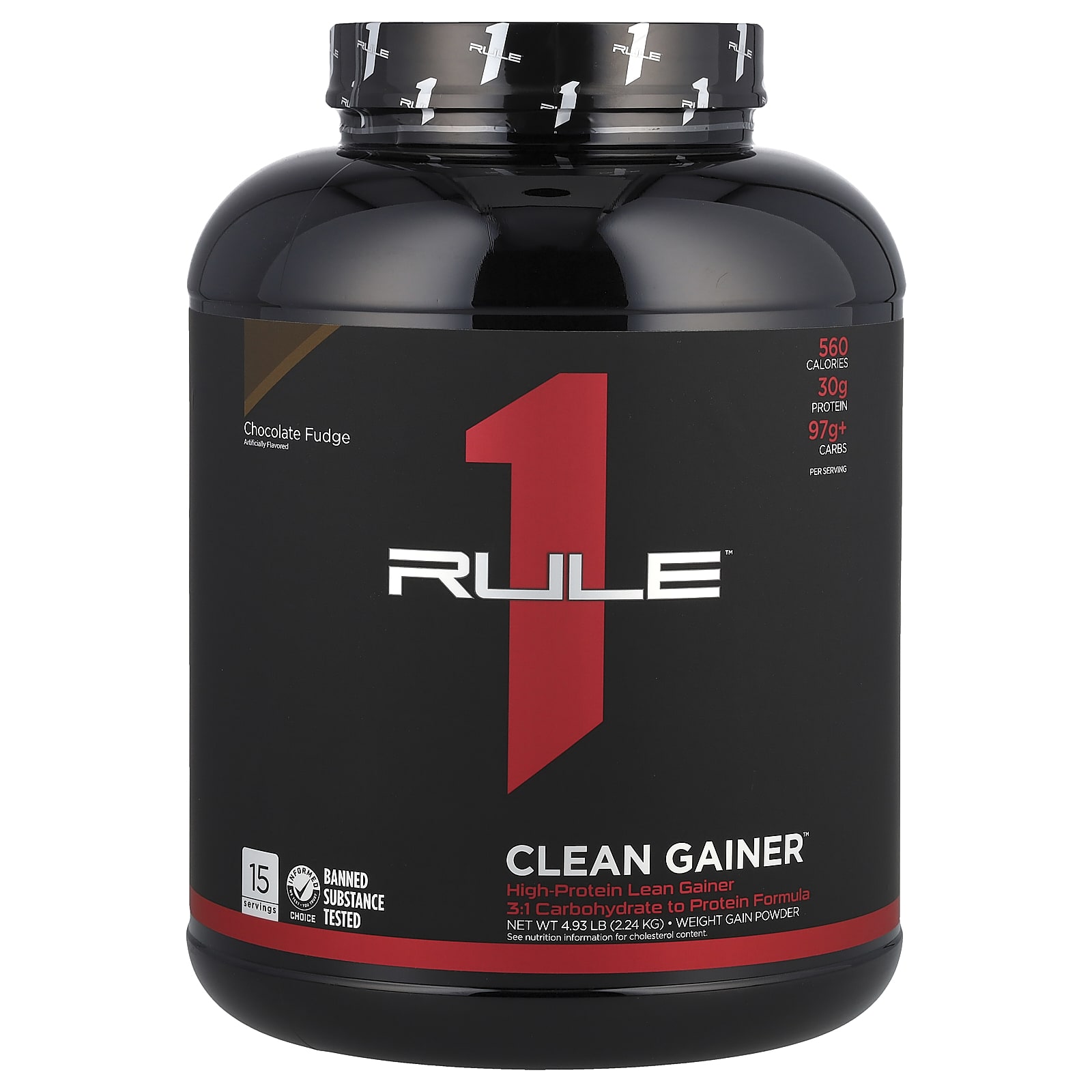 Rule One Proteins Clean Gainer шоколадная помадка 224 кг 493 фунта 7190₽