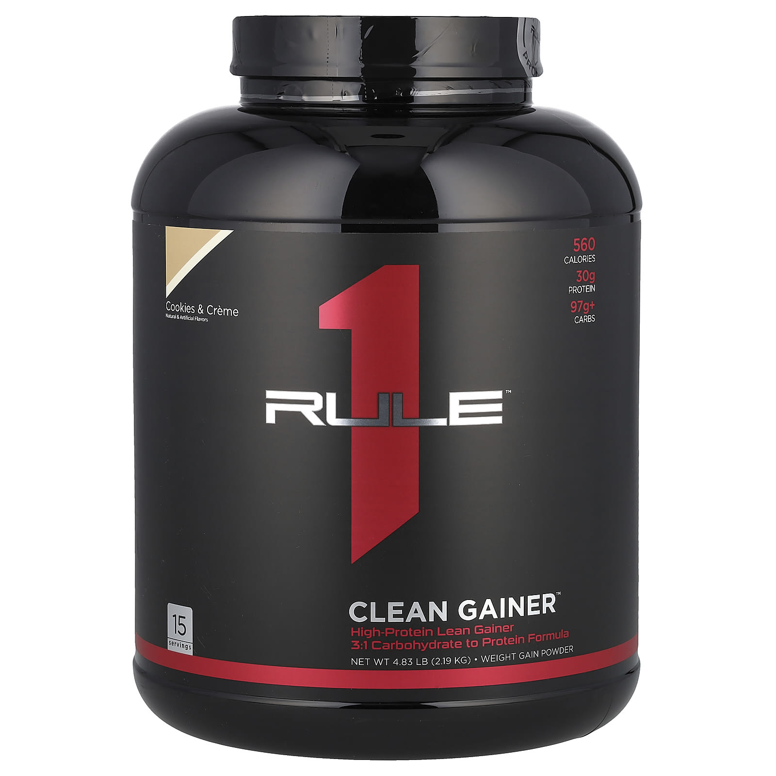 Rule One Proteins Clean Gainer печенье со сливками 219 кг 483 фунта 7190₽
