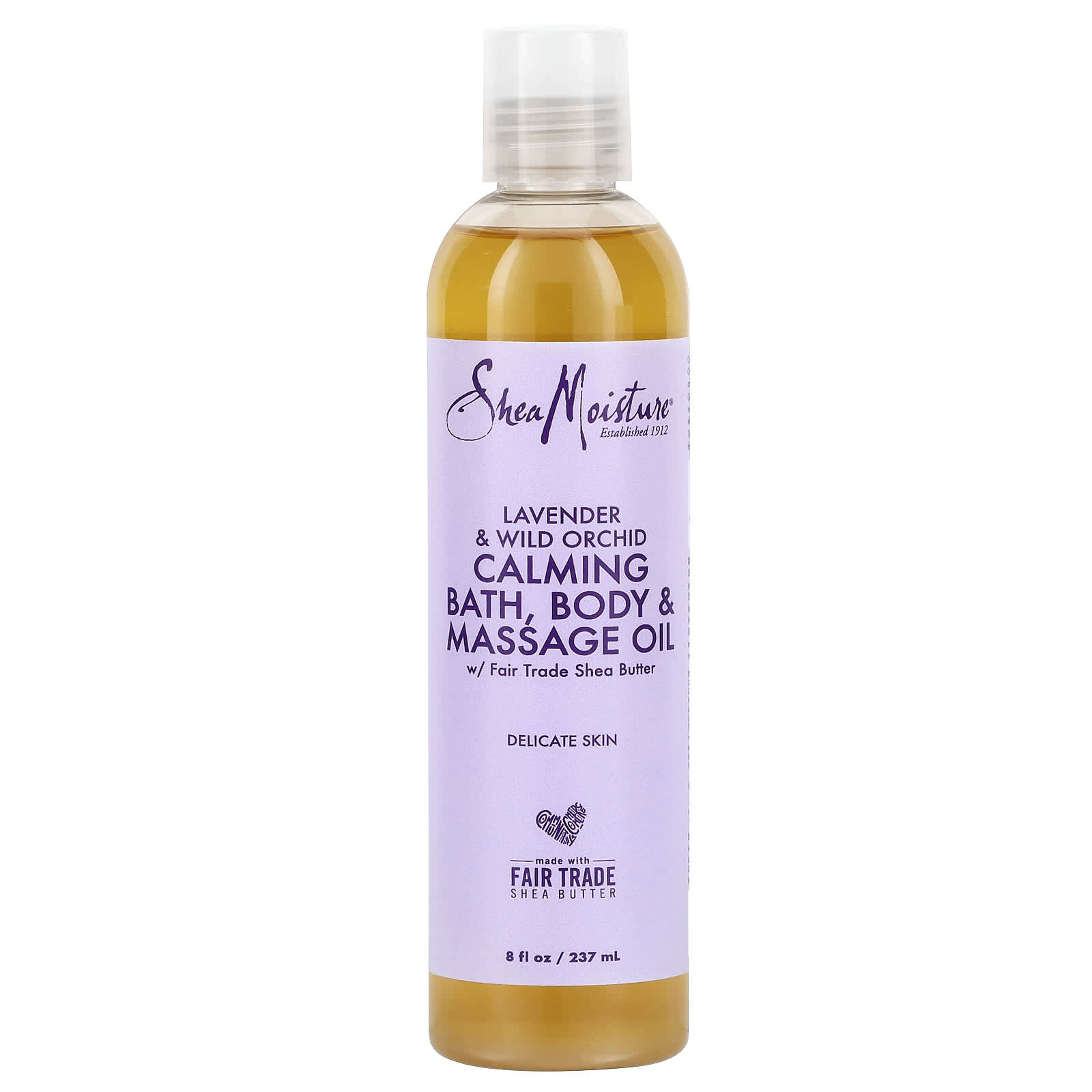 SheaMoisture Успокаивающее масло для ванн массажное масло для тела для нежной кожи лаванда и дикая орхидея 237 мл 8 жидк Унций 2090₽