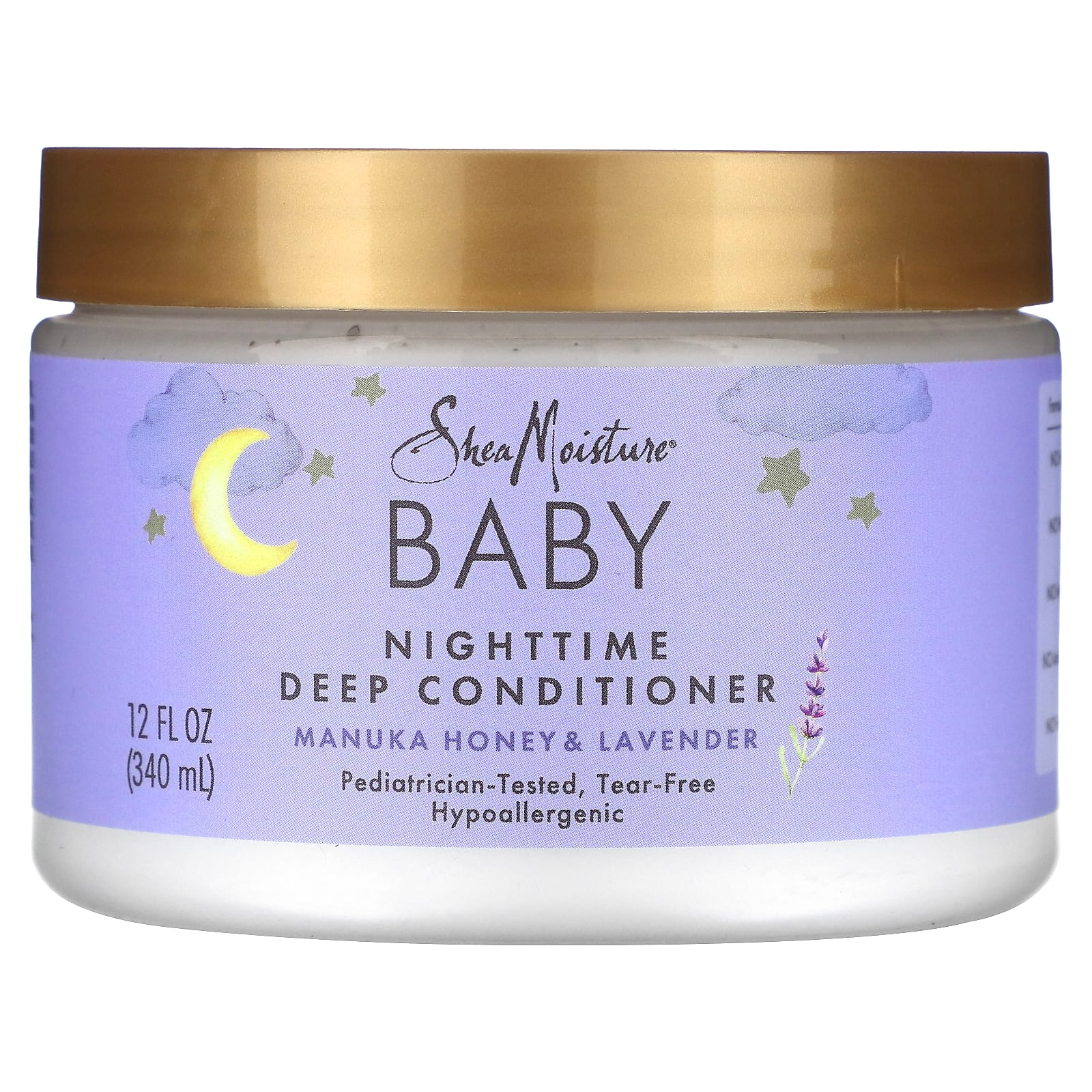 SheaMoisture Baby ночной кондиционер мед манука и лаванда 340 мл 12 жидк Унций 1890₽