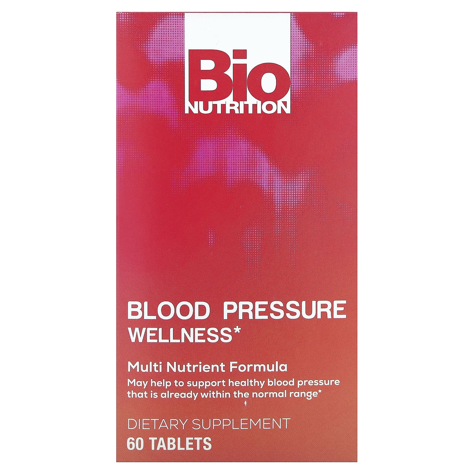 Bio Nutrition Здоровье кровяного давления 60 таблеток 2890₽