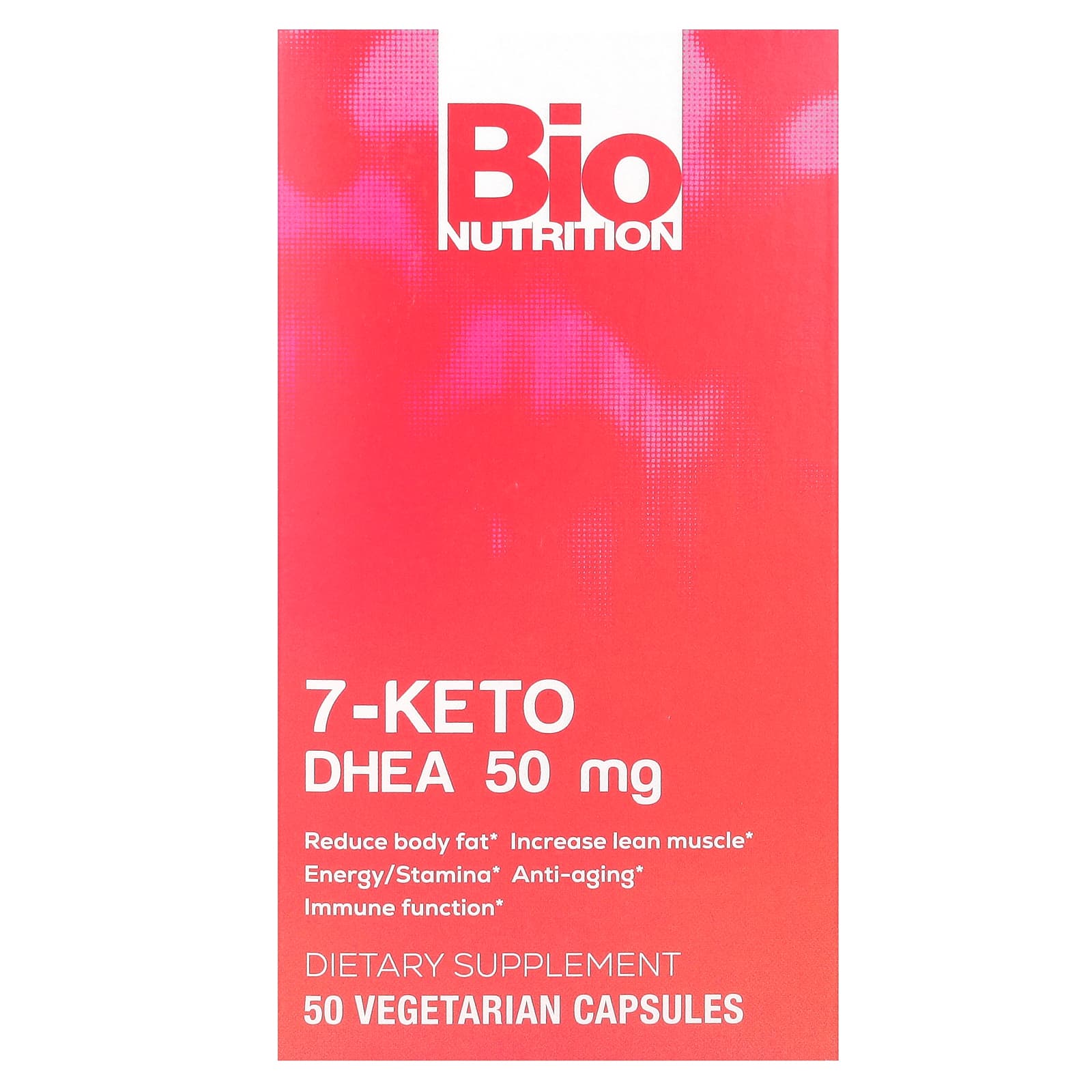 Bio Nutrition 7-Keto ДГЭА 50 мг 50 вегетарианских капсул 3790₽