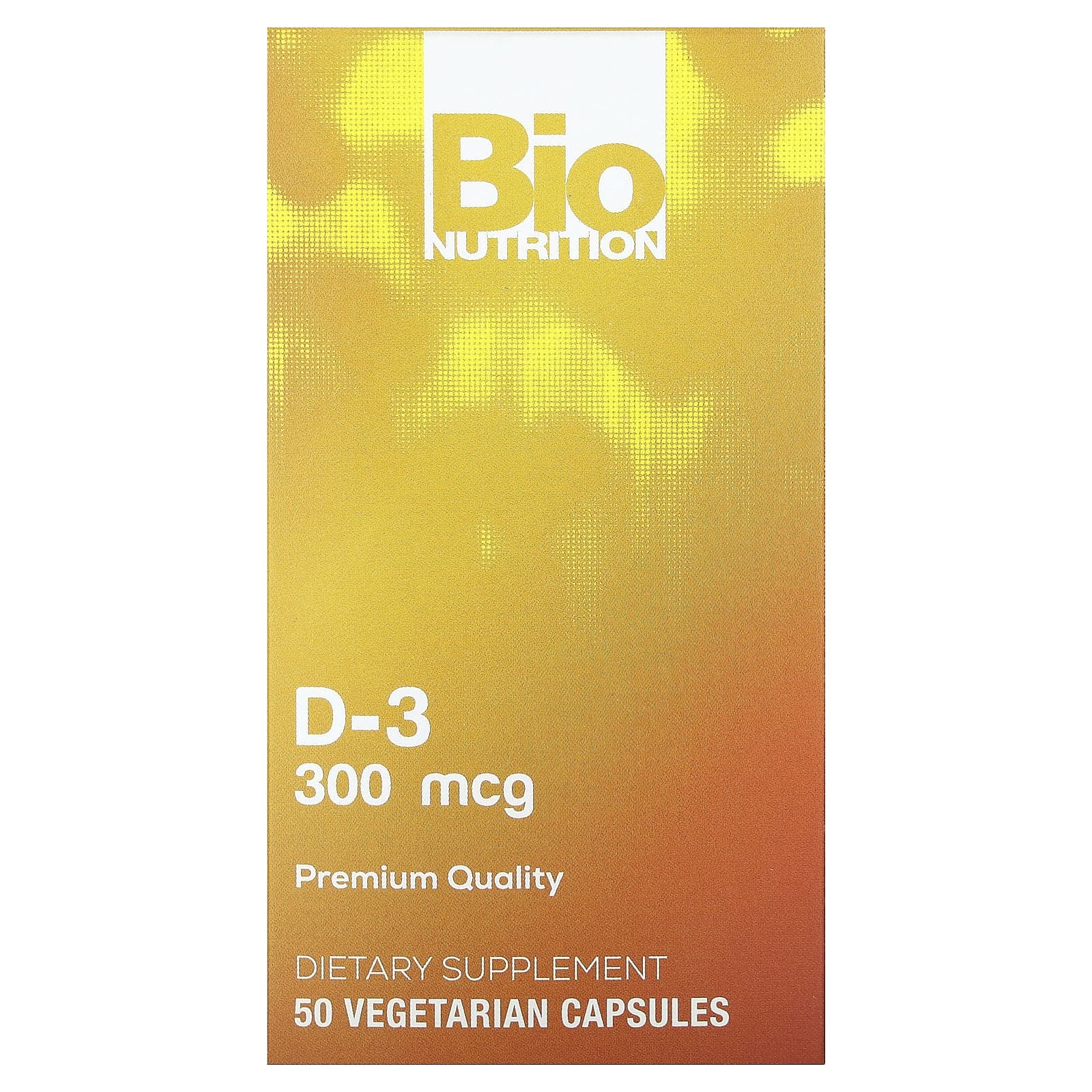 Bio Nutrition D-3 300 мкг 50 вегетарианских капсул 2190₽