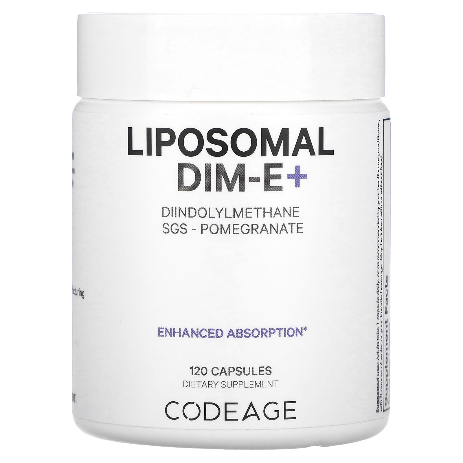 Codeage Liposmal DIM-E гранат 120 капсул 7590₽