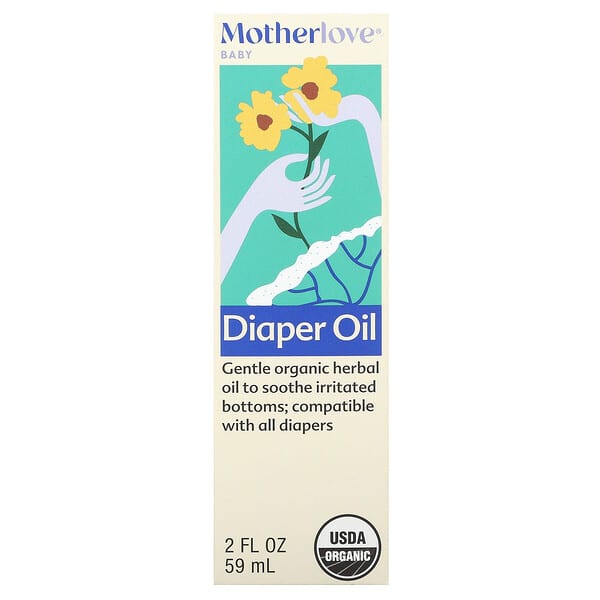 Motherlove, Для детей, масло для подгузников, 59 мл (2 жидк. Унции)