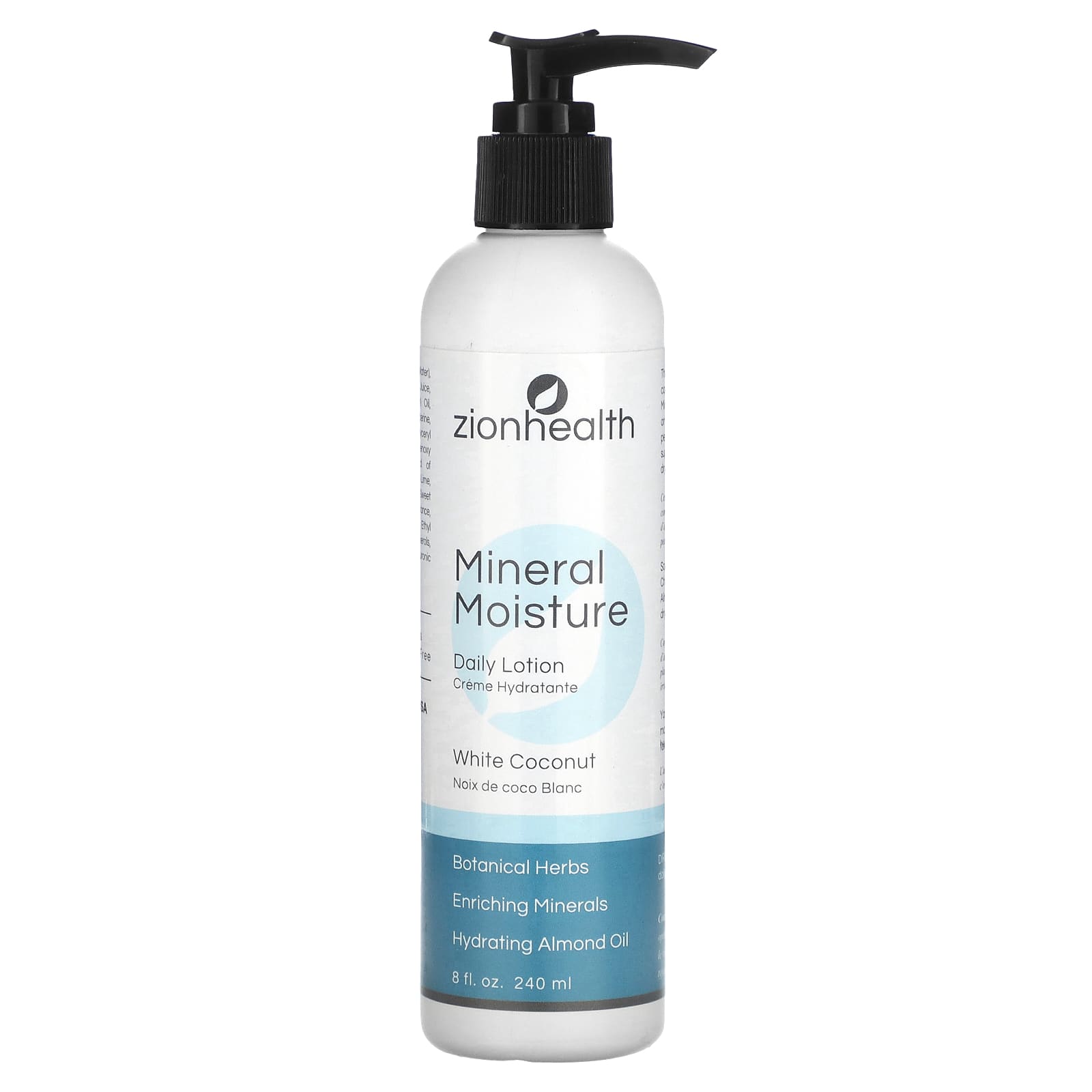 Zion Health Mineral Moisture ежедневный лосьон белый кокос 240 мл 8 жидк Унций 1890₽