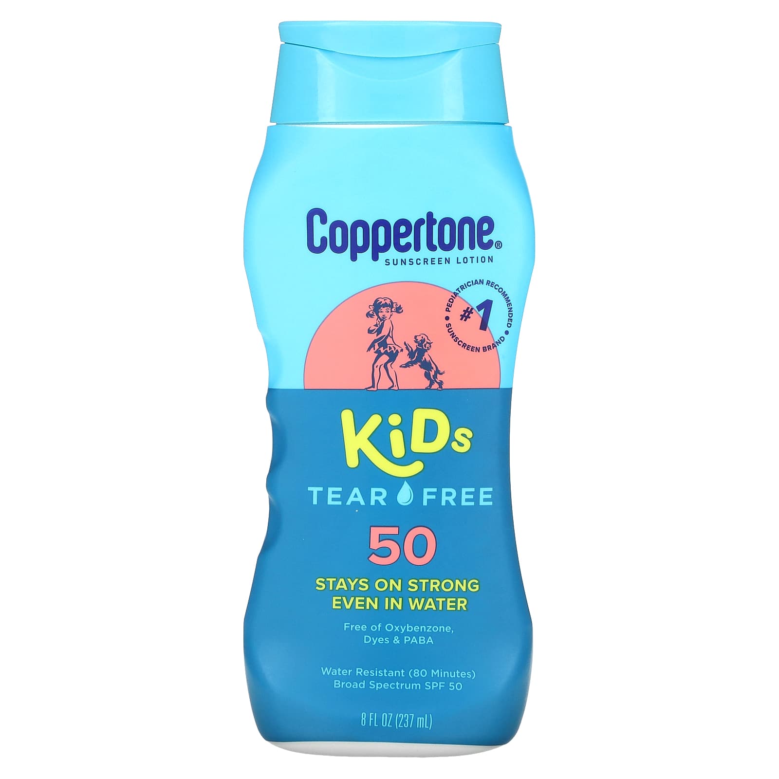 Coppertone Kids без слез солнцезащитный лосьон SPF 50 237 мл 8 жидк Унций 2390₽