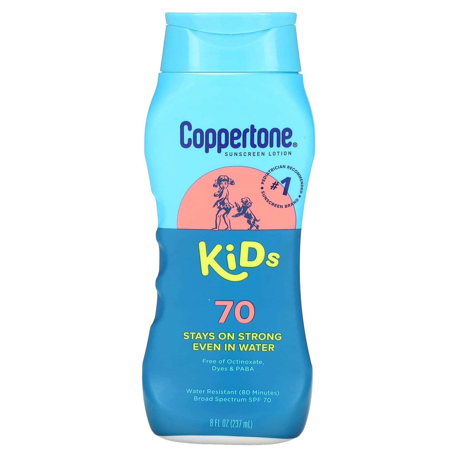 Coppertone Kids солнцезащитный лосьон SPF 70 237 мл 8 жидк Унций 2790₽
