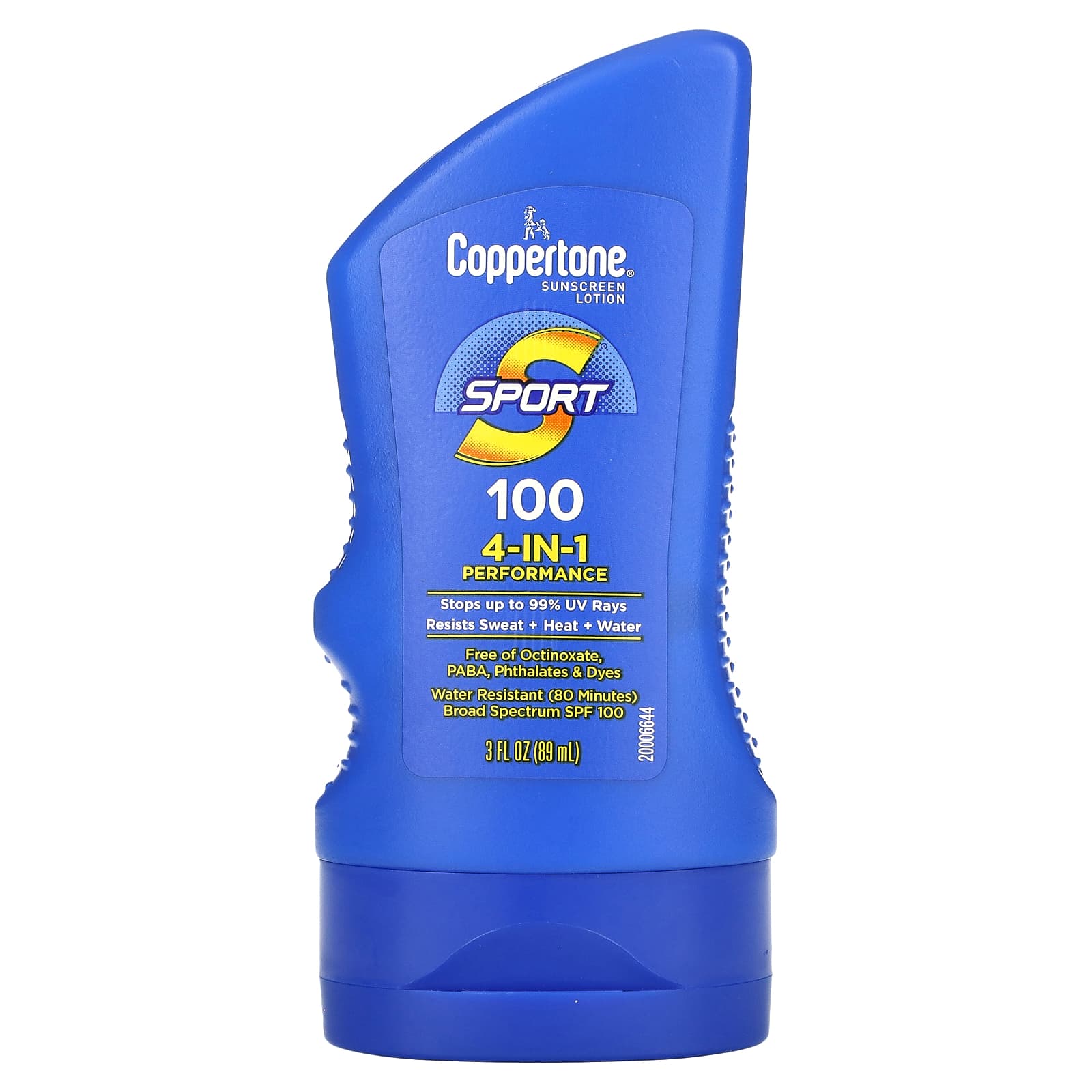 Coppertone Sport солнцезащитный лосьон эффективность 4-в-1 SPF 100 89 мл 3 жидк Унции 2390₽