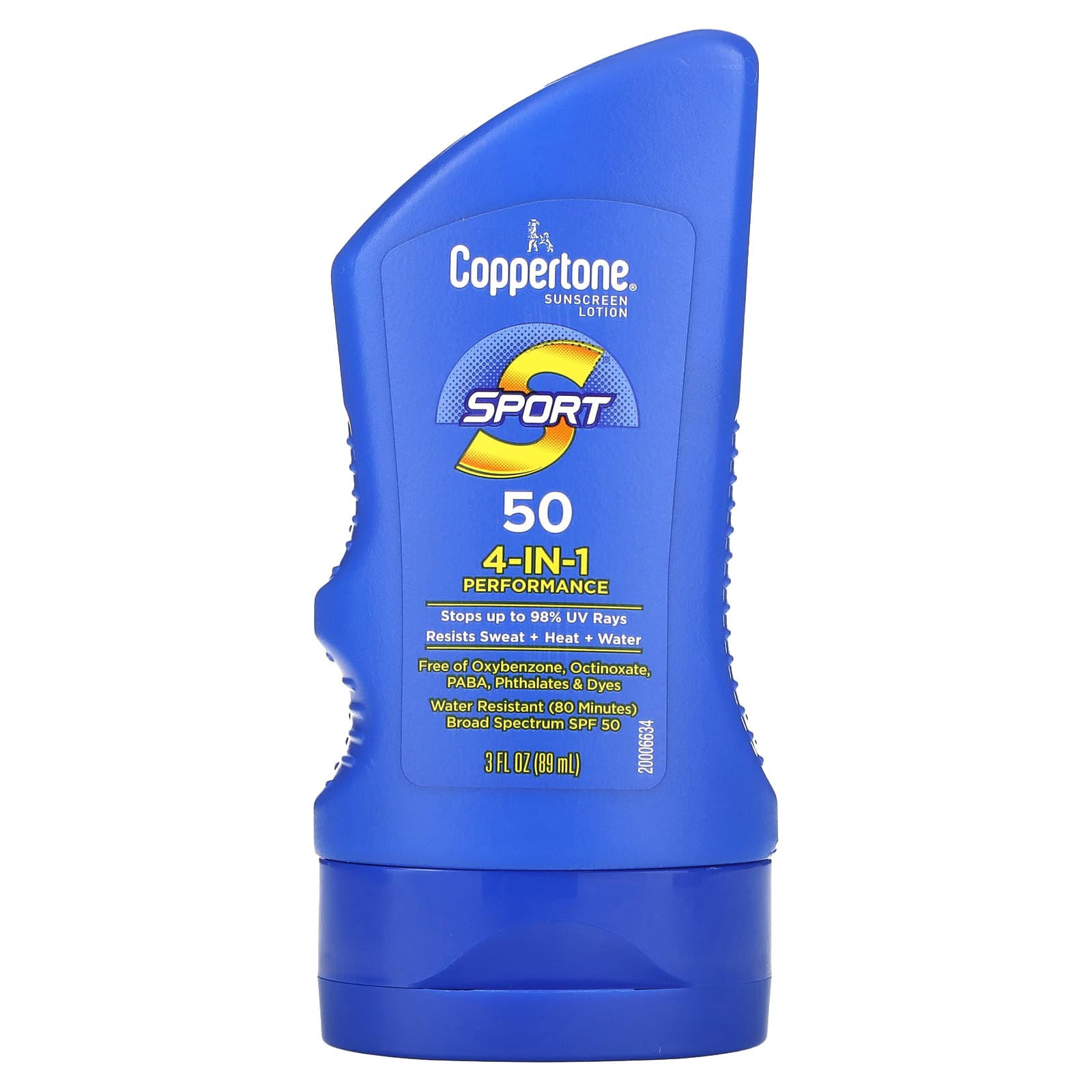 Coppertone Sport солнцезащитный лосьон эффективность 4-в-1 SPF 50 89 мл 3 жидк Унции 1590₽