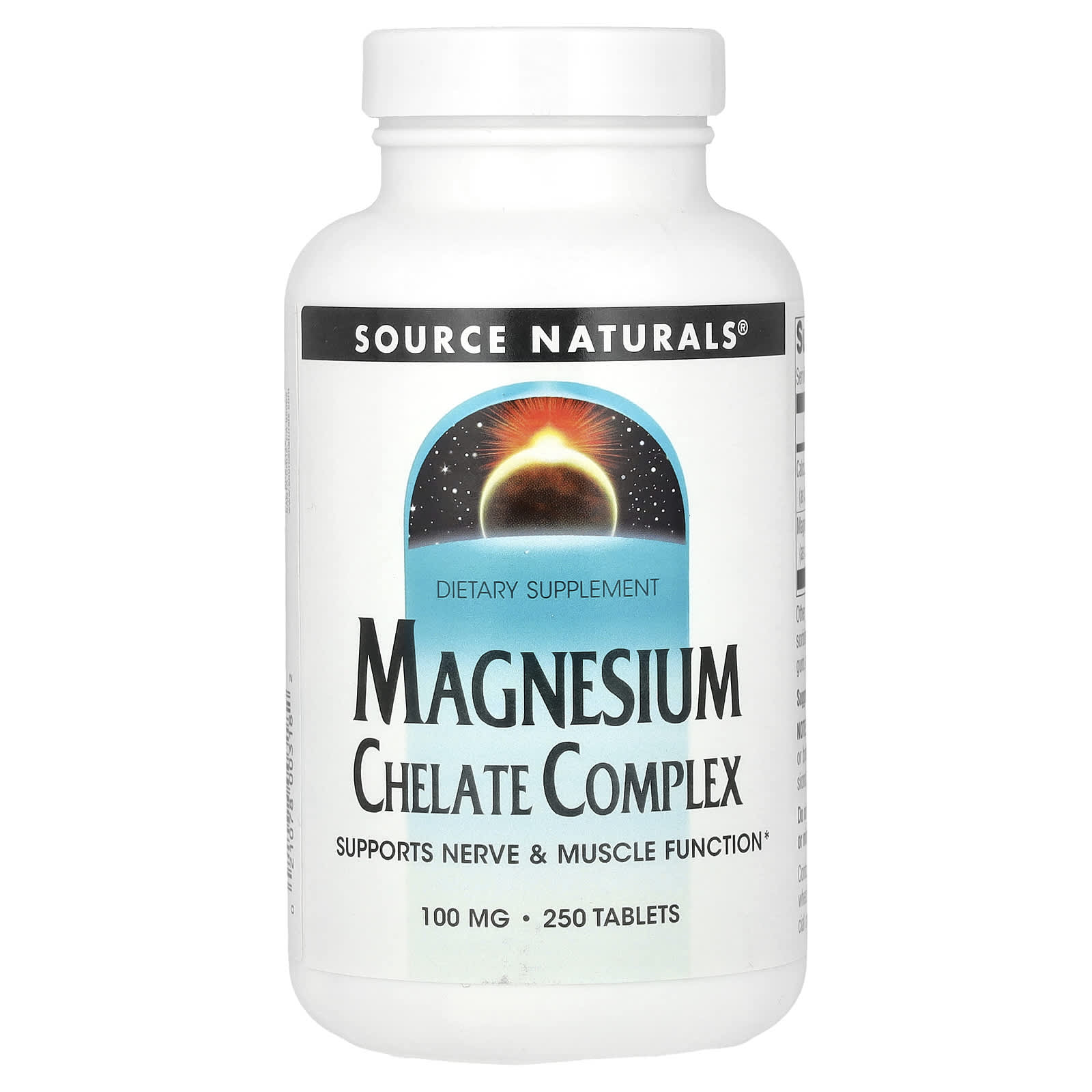 Source Naturals комплекс хелата магния 100 мг 250 таблеток 2790₽