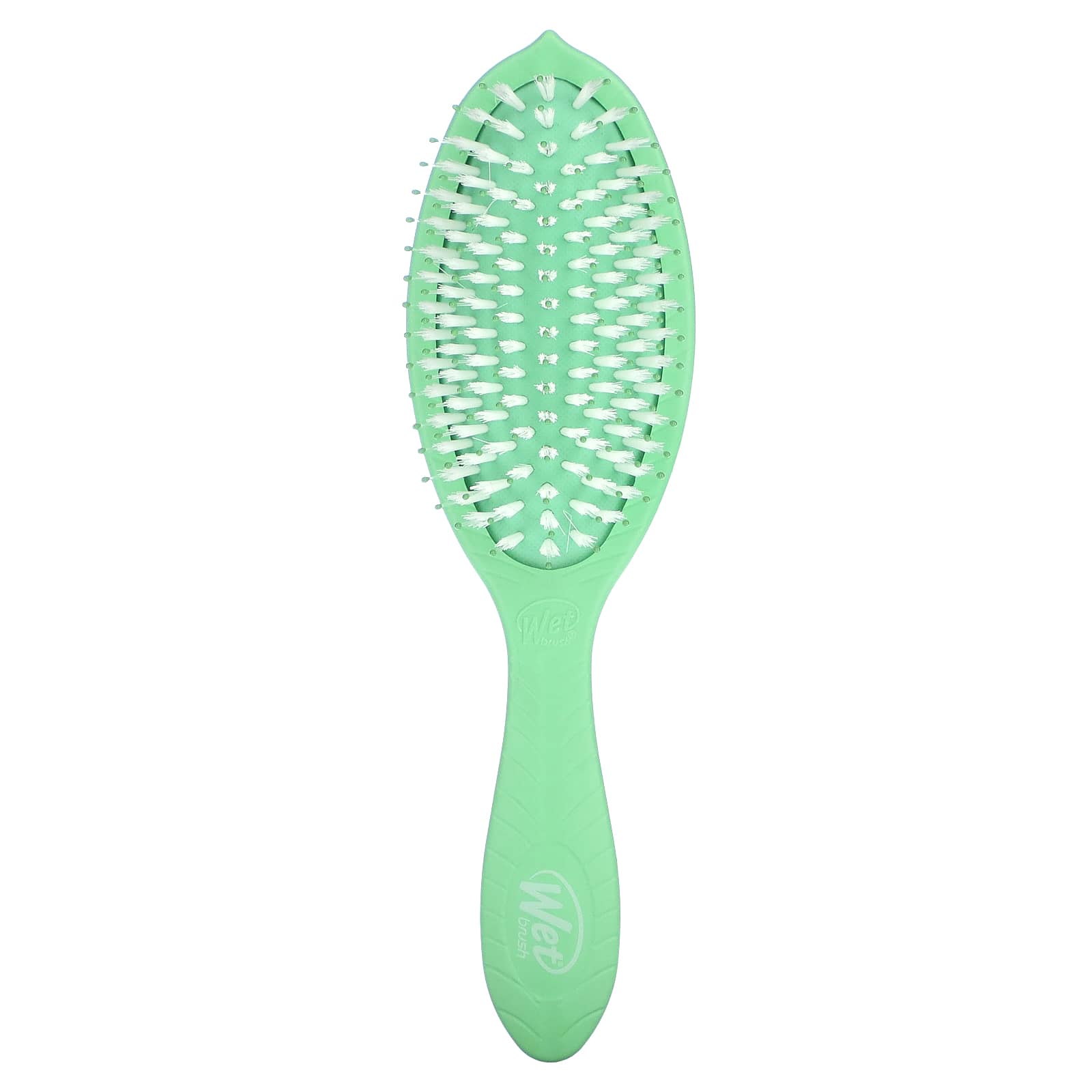 Wet Brush Go Green кисть для ухода и блеска с маслом чайного дерева зеленая 1 шт 3790₽