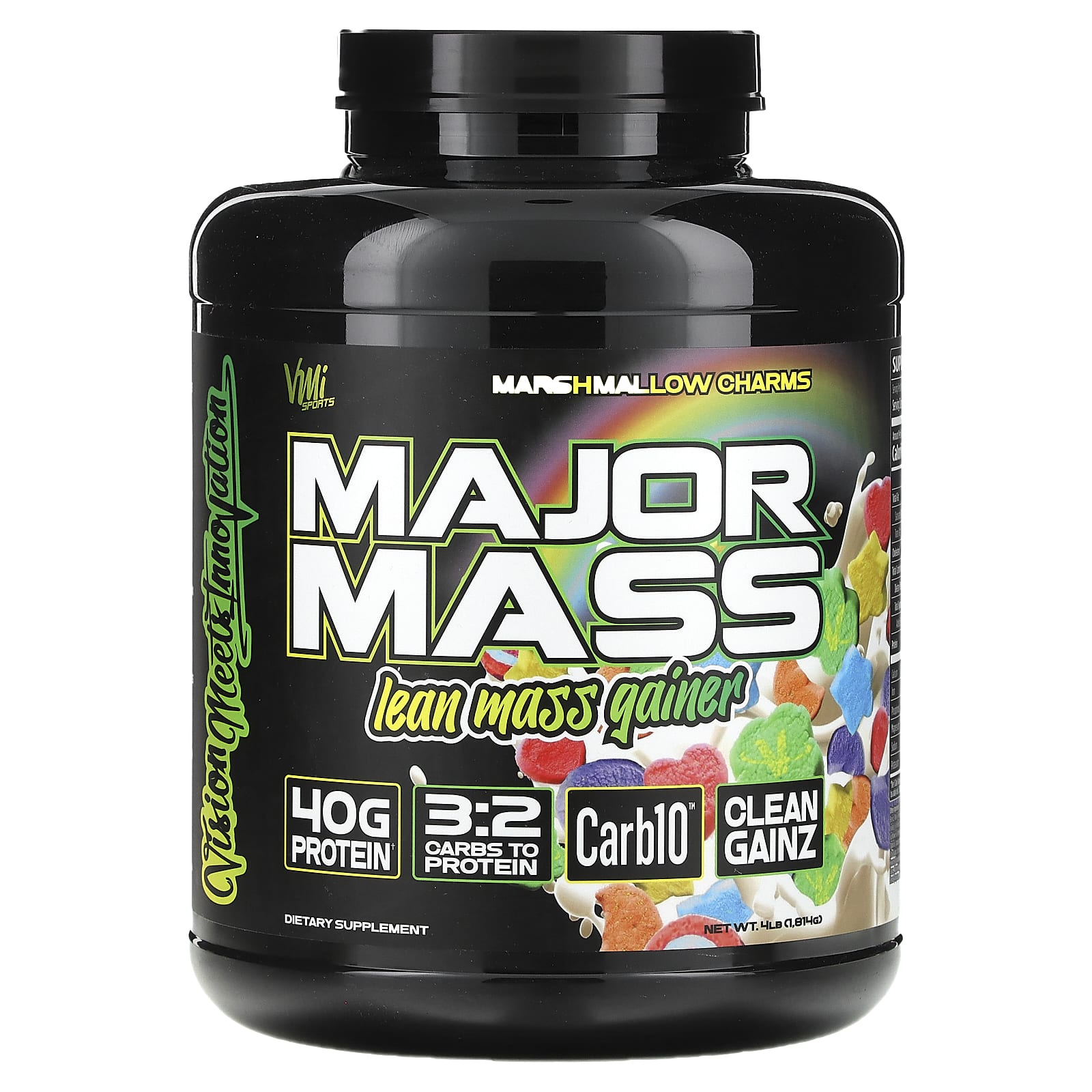 VMI Sports Major Mass Lean Mass Gainer Marshmallow Charms 1814 г 4 фунта 8890₽