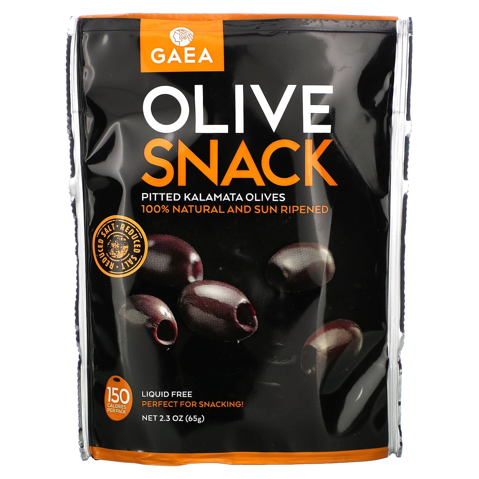 Gaea Olive Snack оливки каламаты без косточек 65 г 23 унции 1490₽