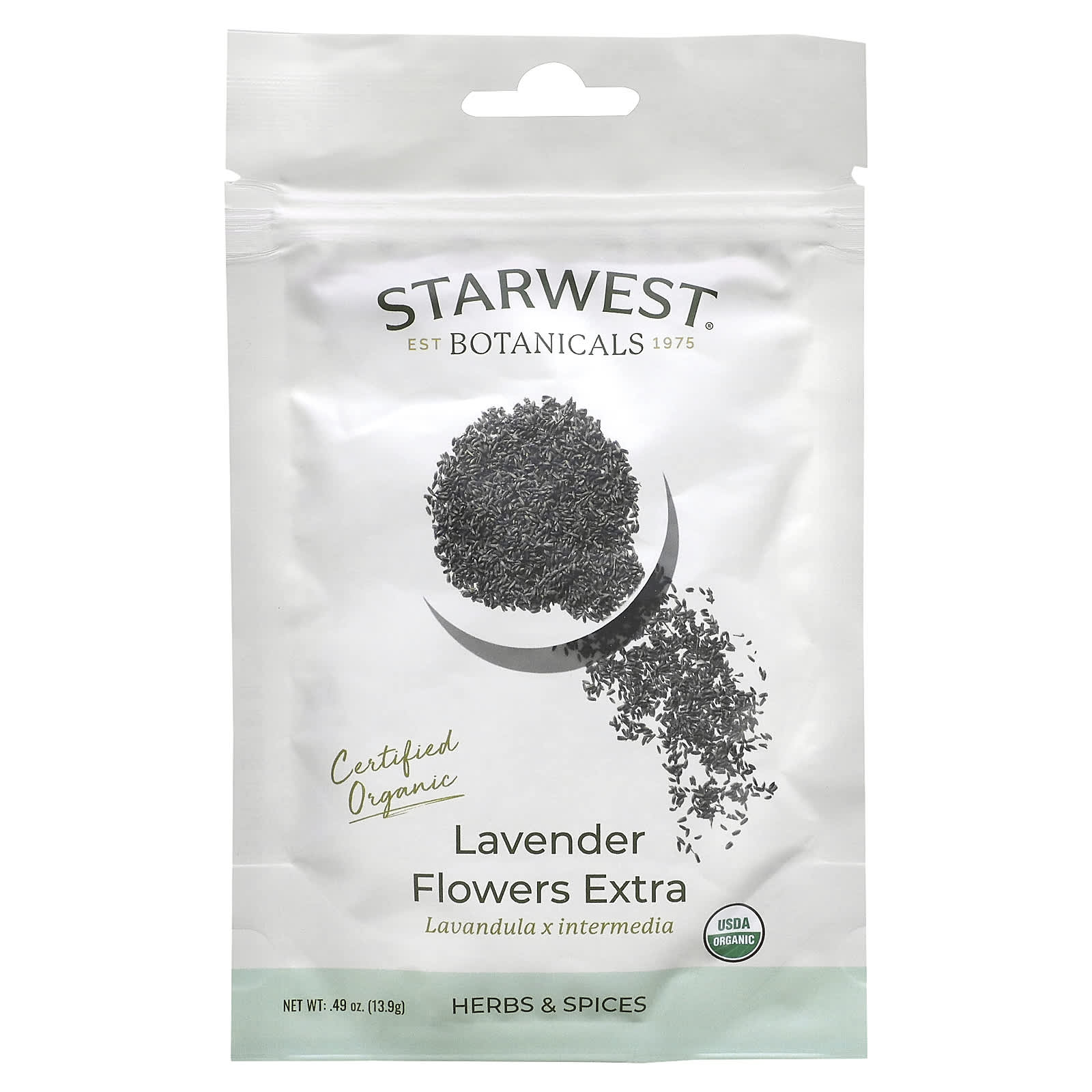Starwest Botanicals Органические цветки лаванды 139 г 049 унции 1590₽