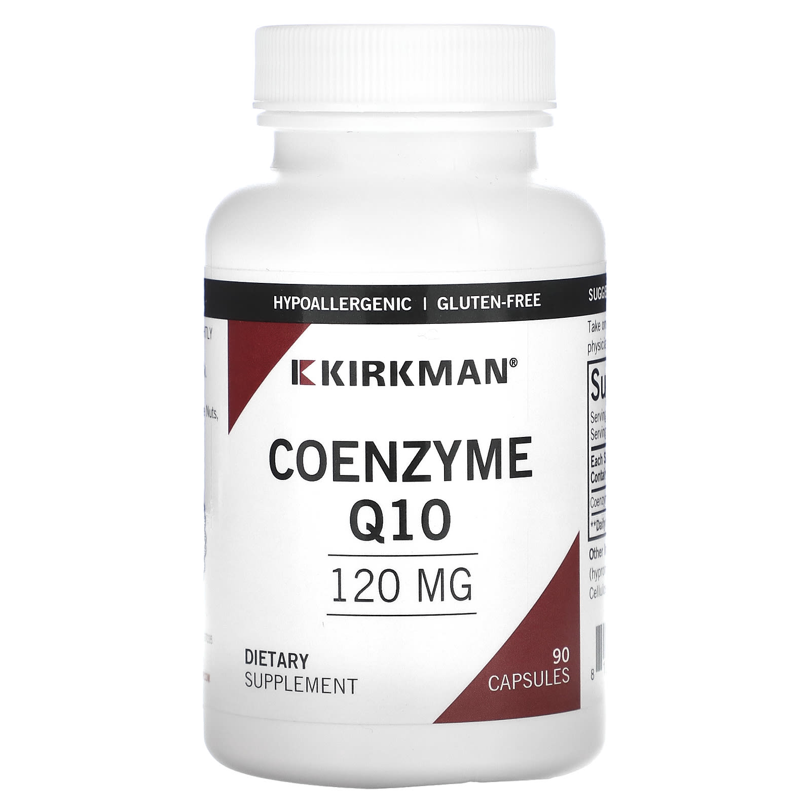 Kirkman Labs Коэнзим Q10 120 мг 90 капсул 9490₽