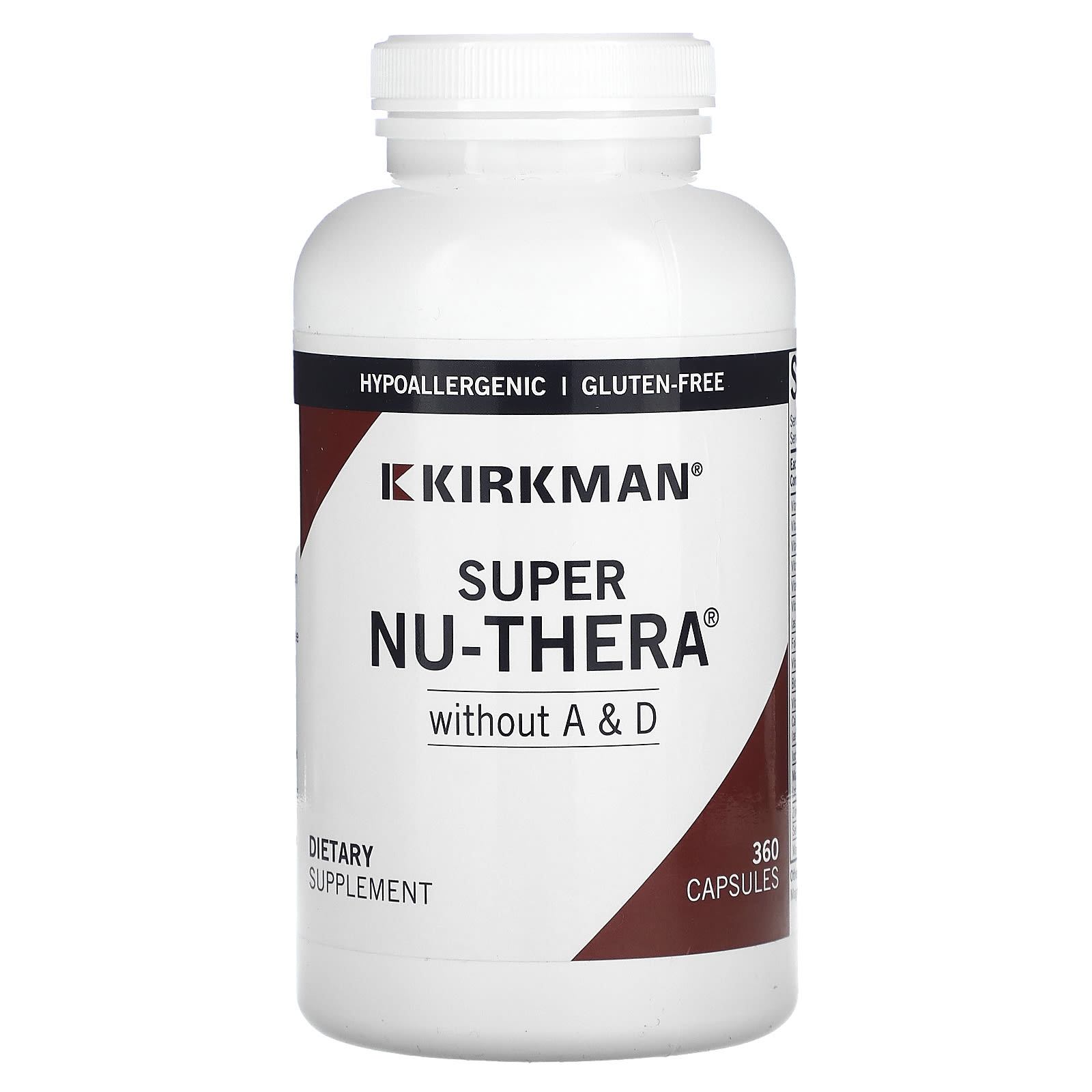 Kirkman Labs Super Nu-Thera без A - D 360 капсул 12790₽