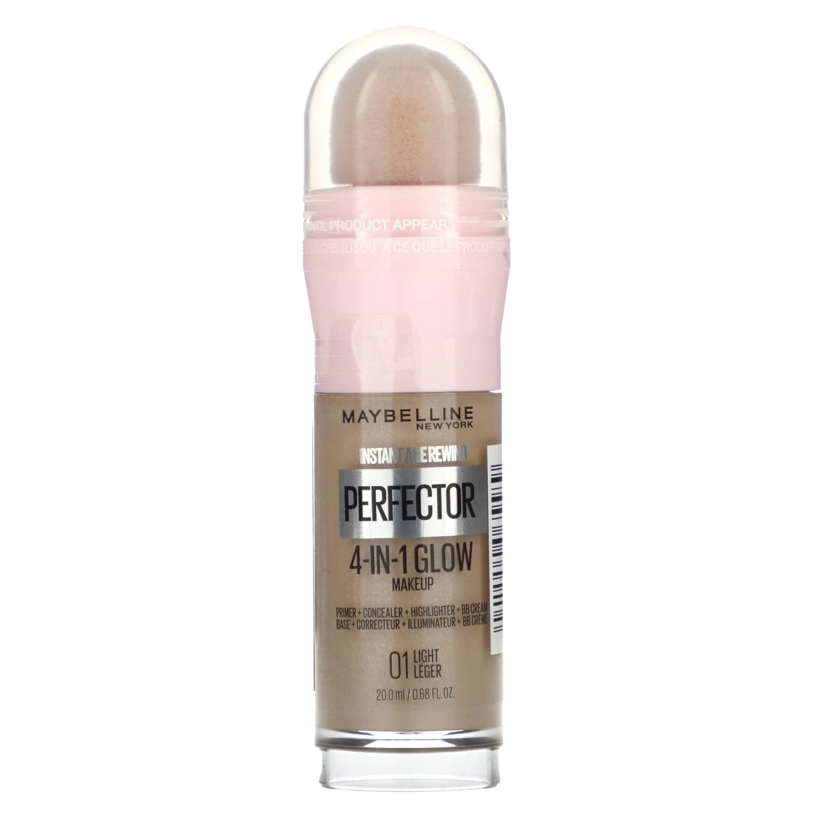 Maybelline Instant Age Rewind перфектор 4-в-1 для сияющего макияжа 01 светлый 20 мл 068 жидк Унции 2190₽