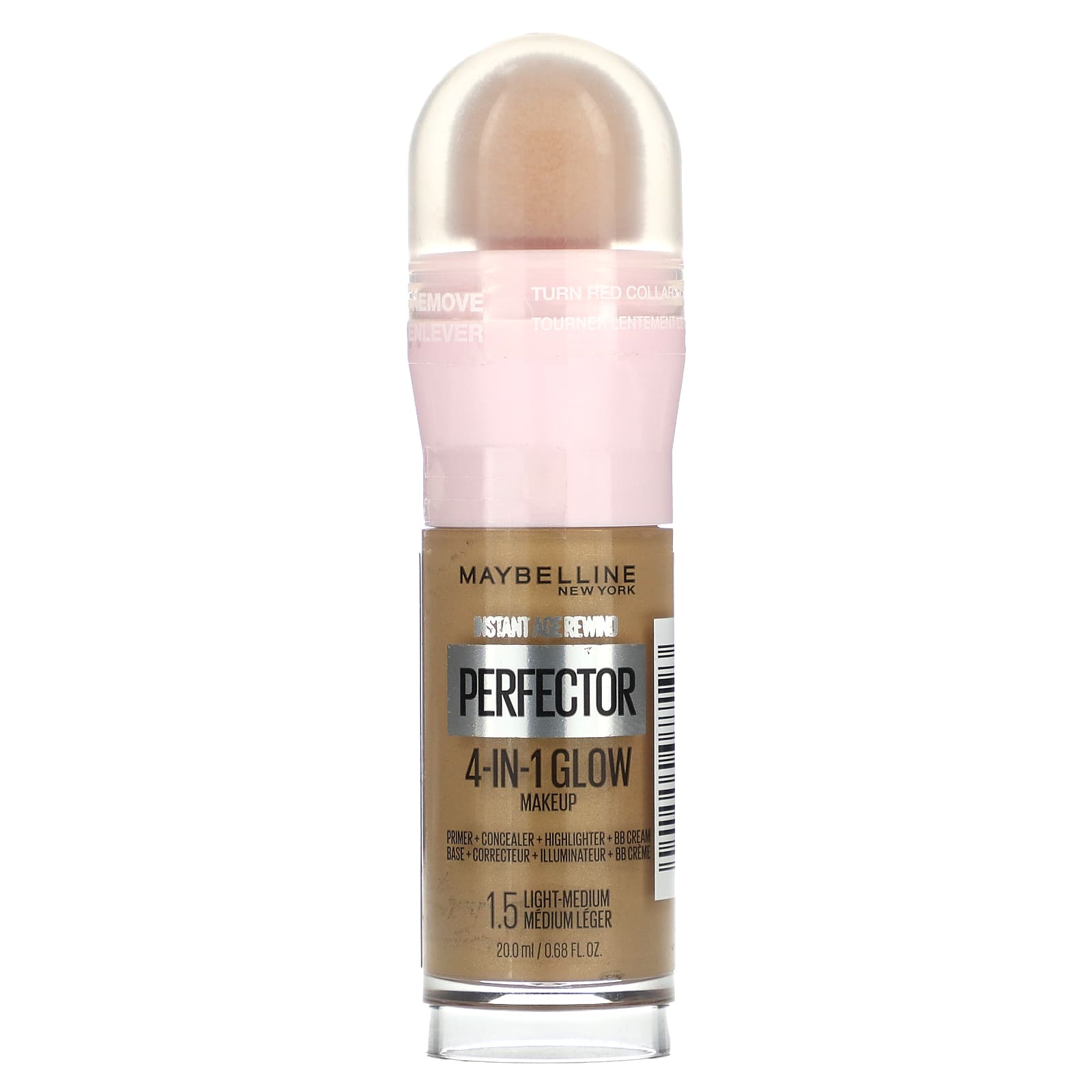 Maybelline Instant Age Rewind Perfector 4 в 1 сияющий макияж оттенок 15 светлый-средний 20 мл 068 жидк унции 2190₽