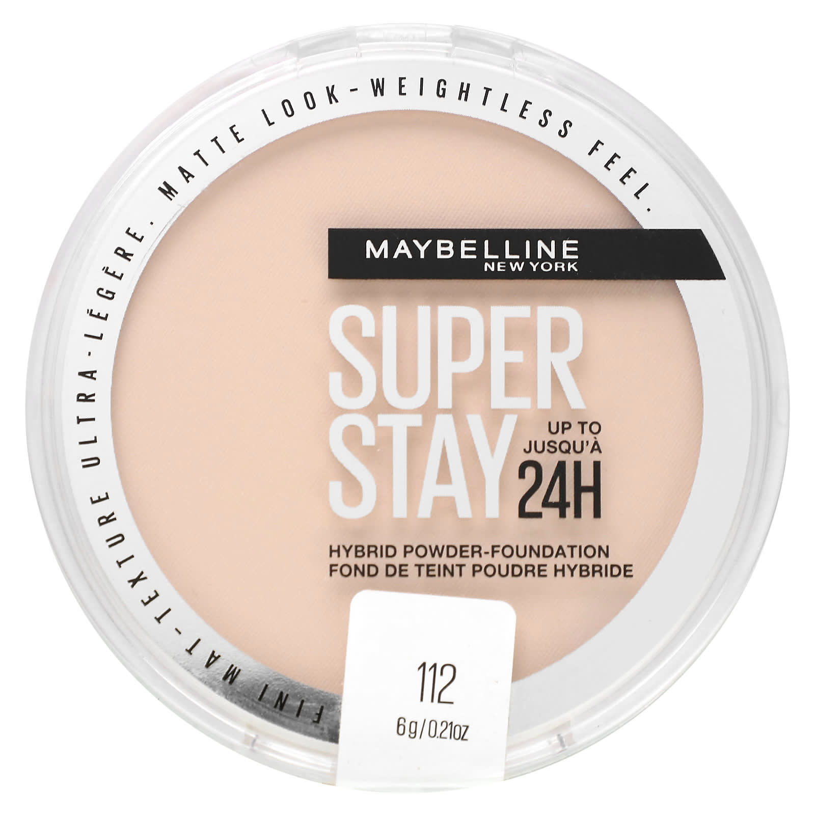 Maybelline Super Stay гибридная пудра-основа 112 6 г 021 унции 1990₽