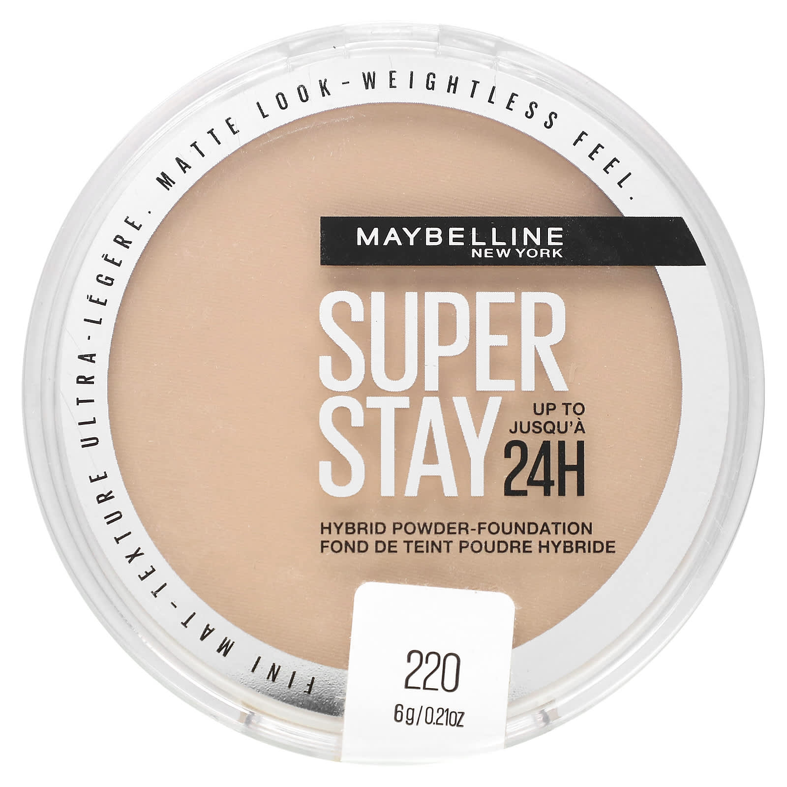 Maybelline Super Stay гибридная пудра-основа 220 6 г 021 унции 1790₽