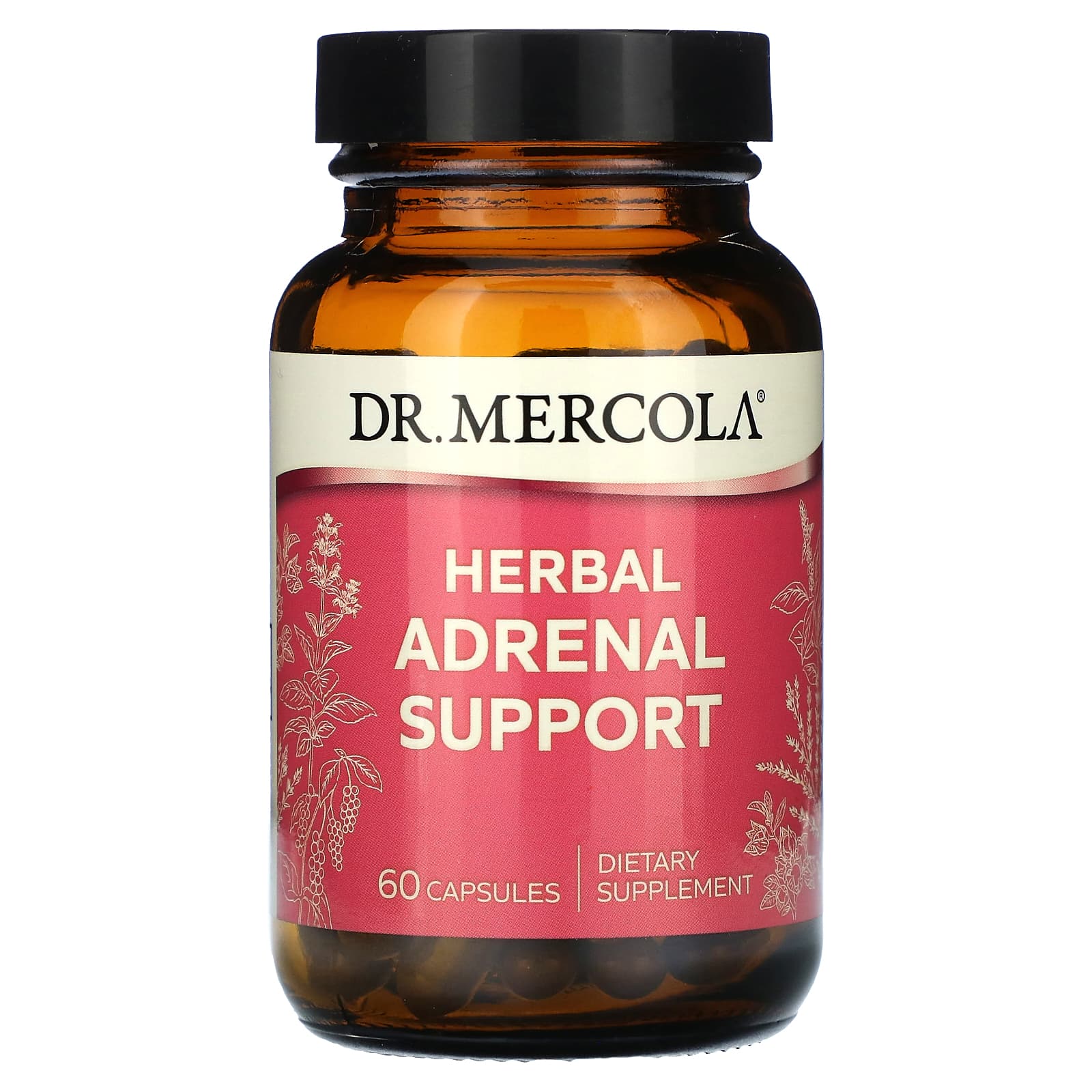 Dr Mercola Травяная поддержка надпочечников 60 капсул 5190₽
