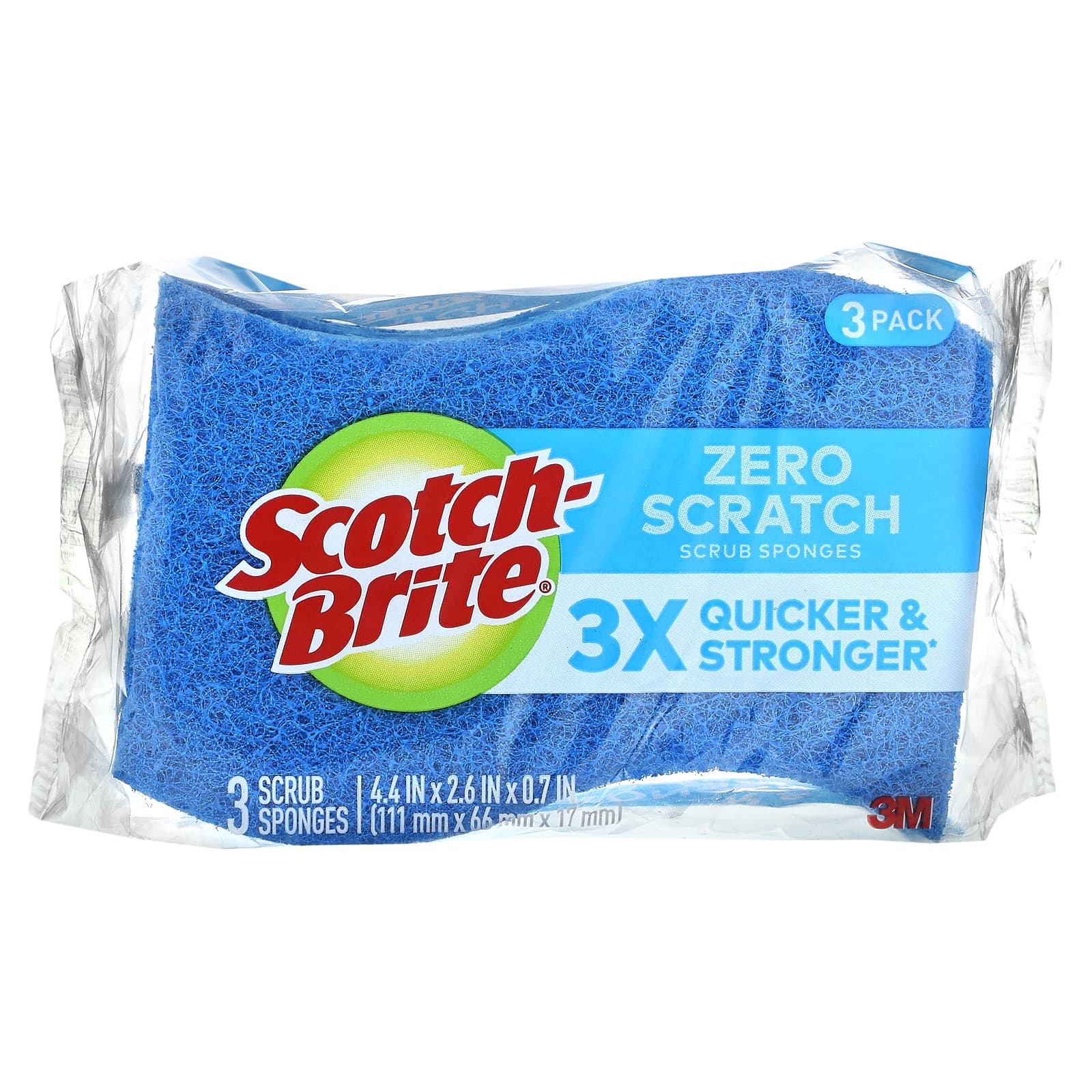 Scotch-Brite Губки-скраб с защитой от царапин 3 шт 1590₽