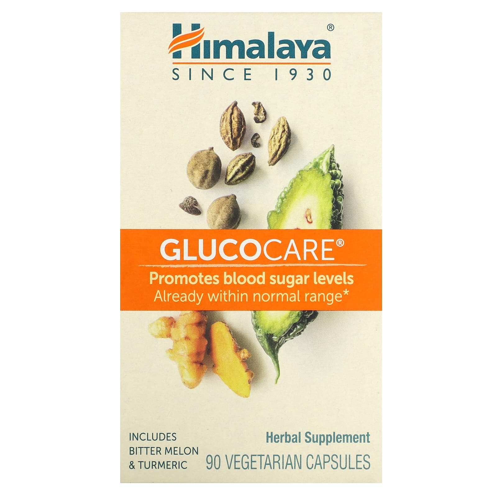 Himalaya Glucocare 90 вегетарианских капсул 4290₽