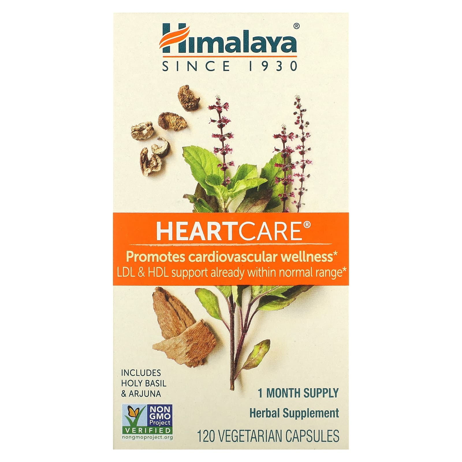 Himalaya HeartCare 120 вегетарианских капсул 4390₽