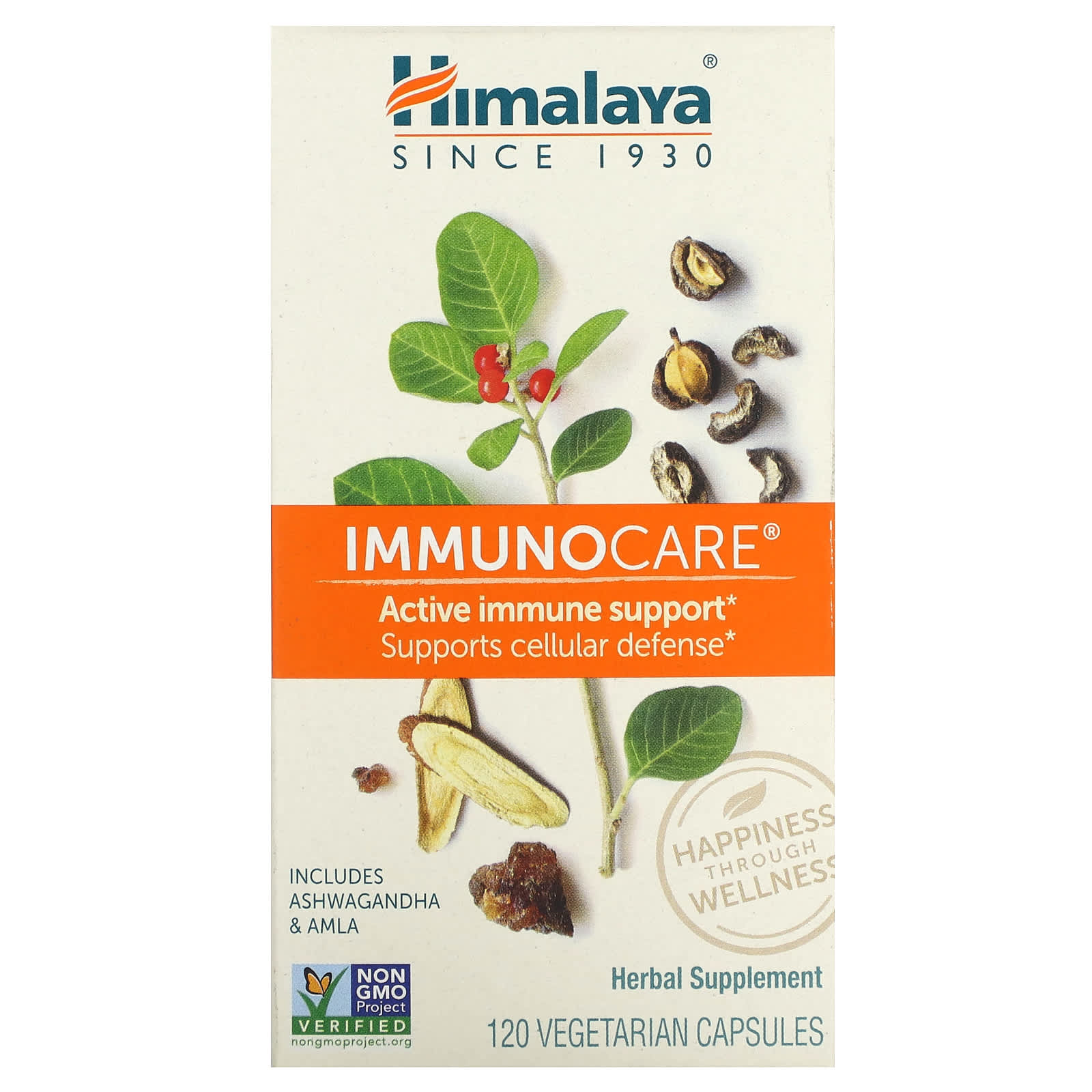 Himalaya ImmunoCare 120 вегетарианских капсул 3290₽