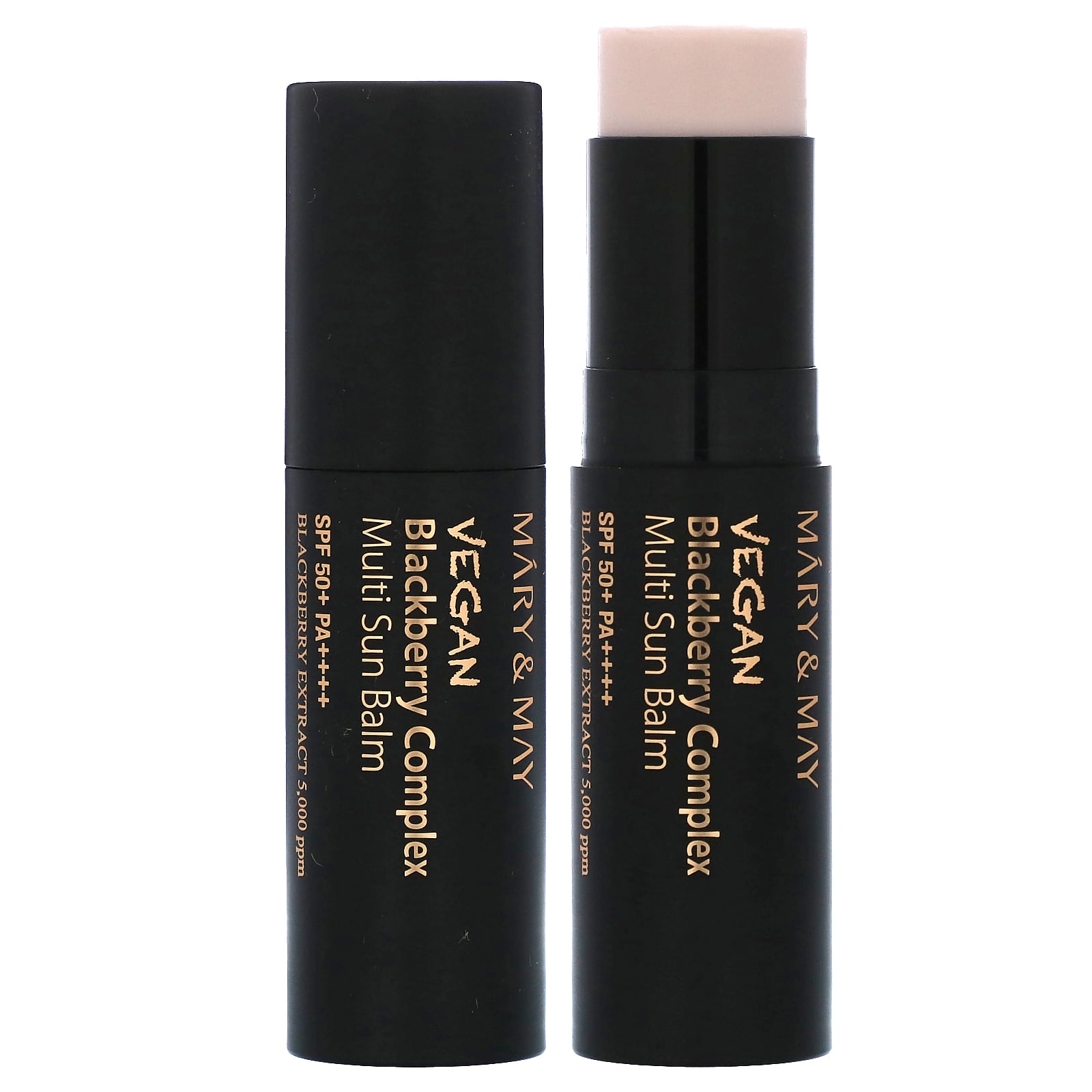 Mary - May, Vegan Blackberry, комплекс для загара, SPF 50+ PA ++++, 10 г (0,35 унции)