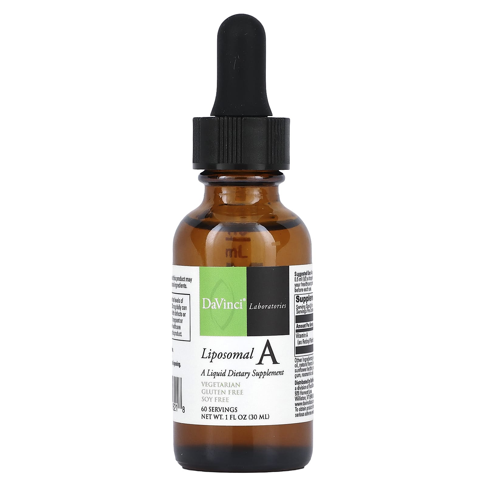 DaVinci Laboratories of Vermont Liposomal A 30 мл 1 жидк Унция 2390₽