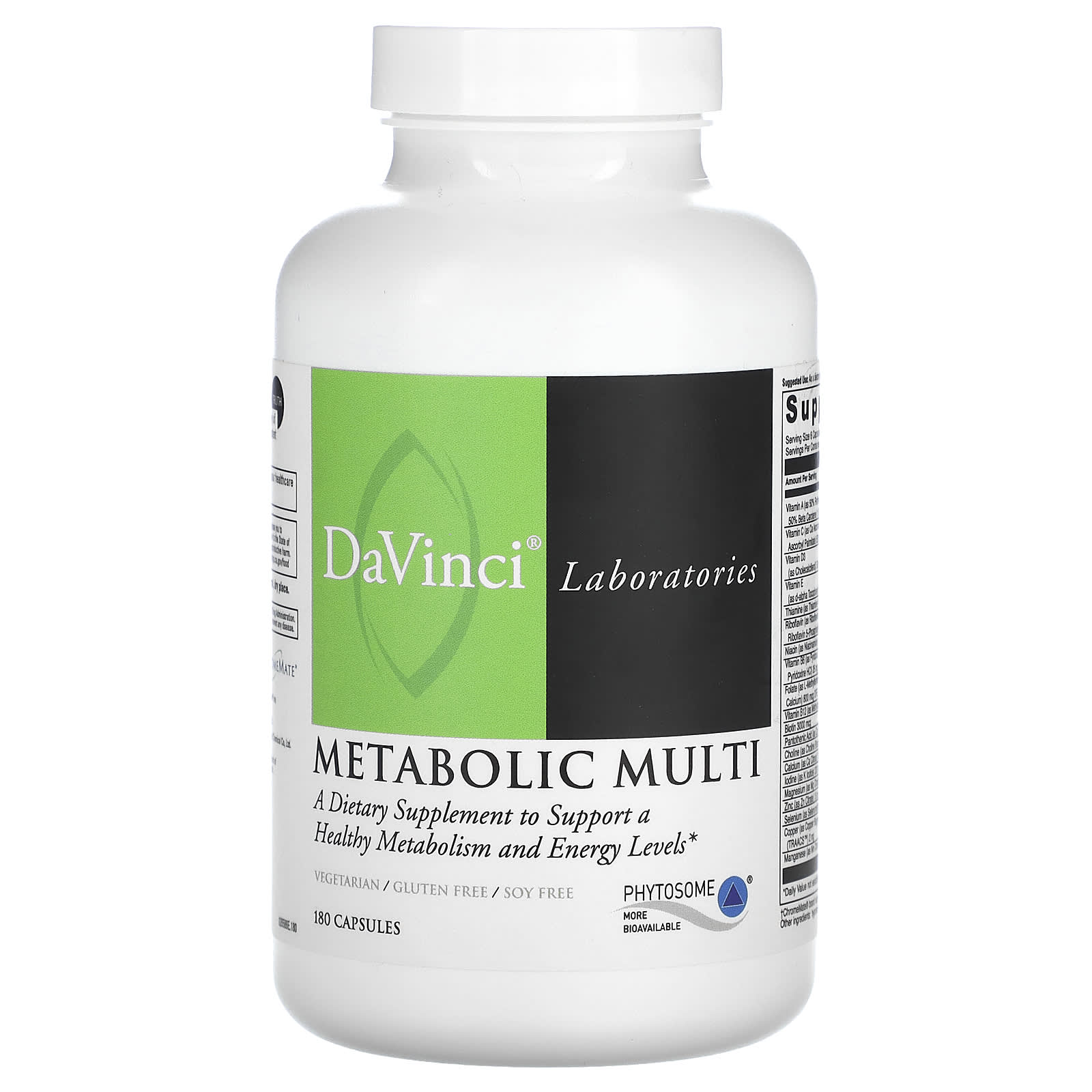 DaVinci Laboratories of Vermont Metabolic Multi 180 капсул 16190₽
