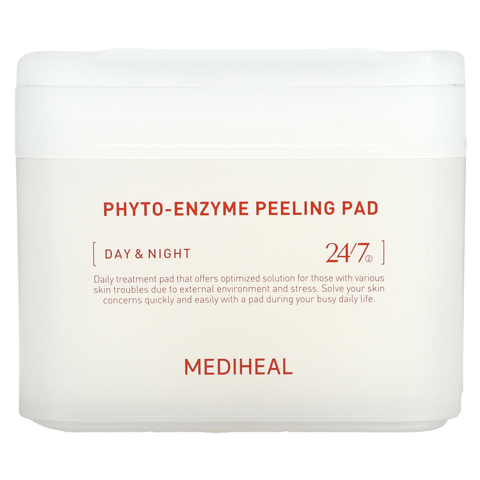 MEDIHEAL Phyto-Enzyme Peeling Pad Day - Night 90 подушек 200 мл 676 жидк Унции 4090₽