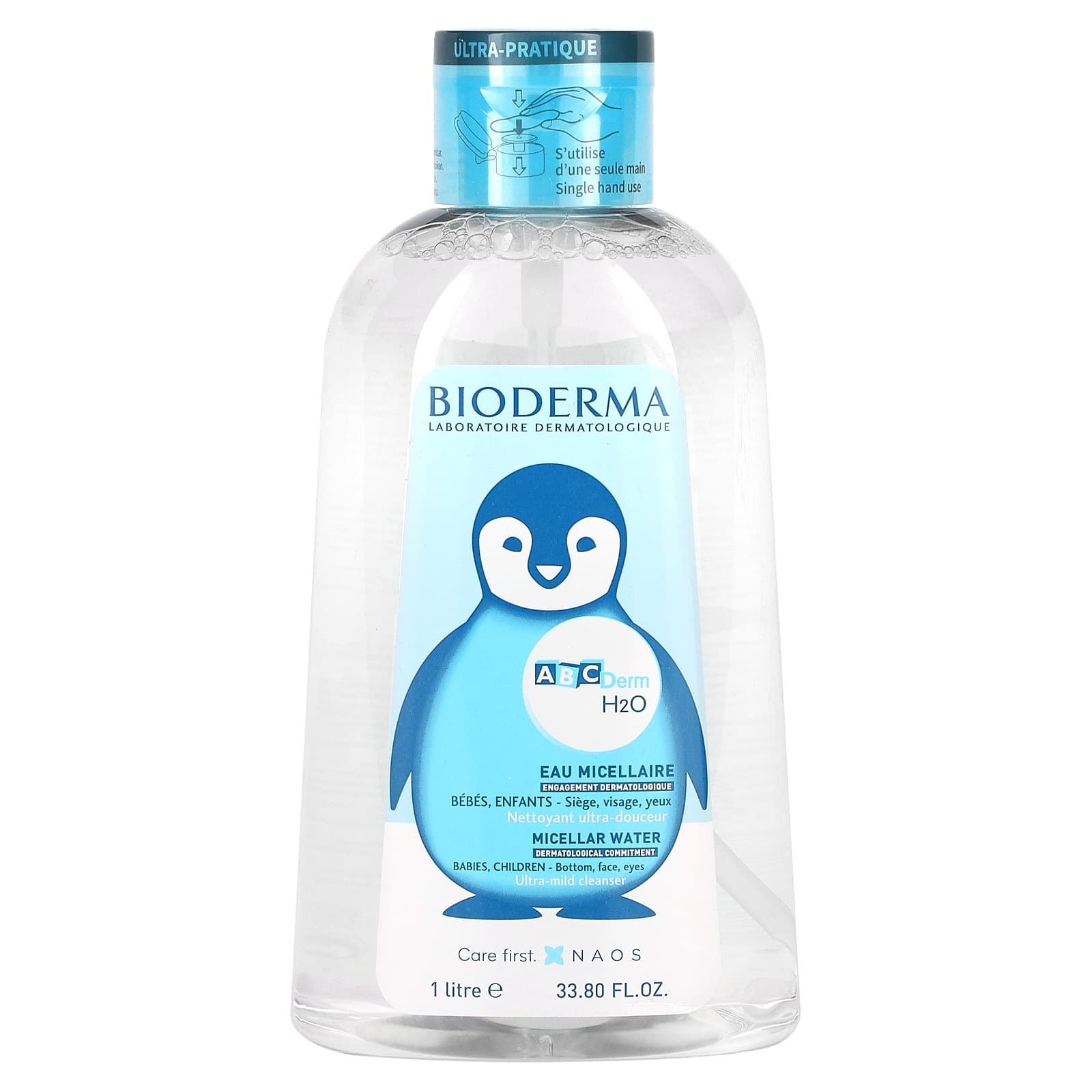 Bioderma ABCDerm H20 мицеллярная вода 3380 жидк Унции 5290₽