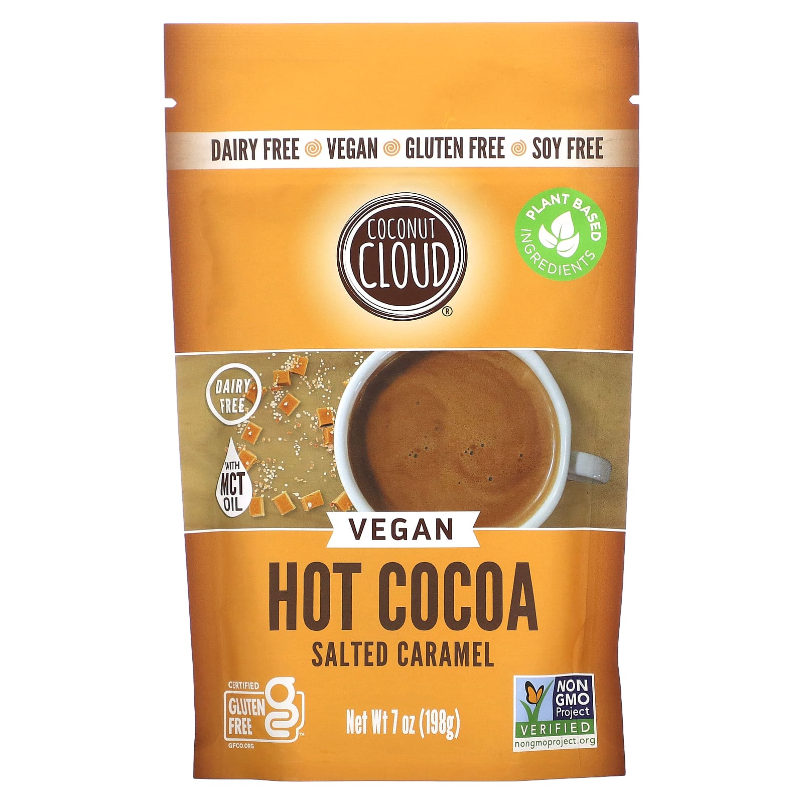 Coconut Cloud Vegan Hot Cocoa соленая карамель 198 г 7 унций 1790₽