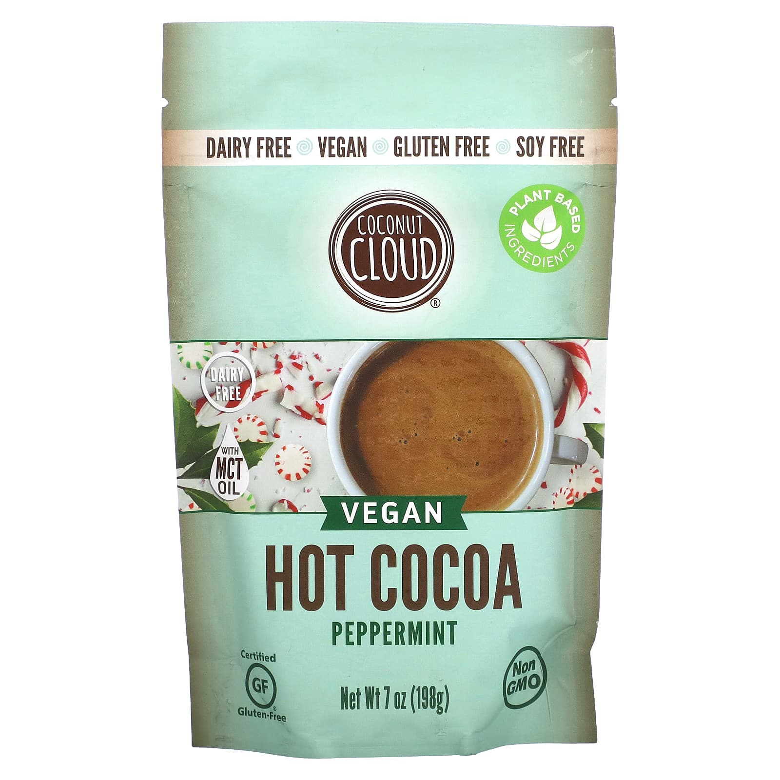 Coconut Cloud Vegan Hot Cocoa перечная мята 198 г 7 унций 1890₽