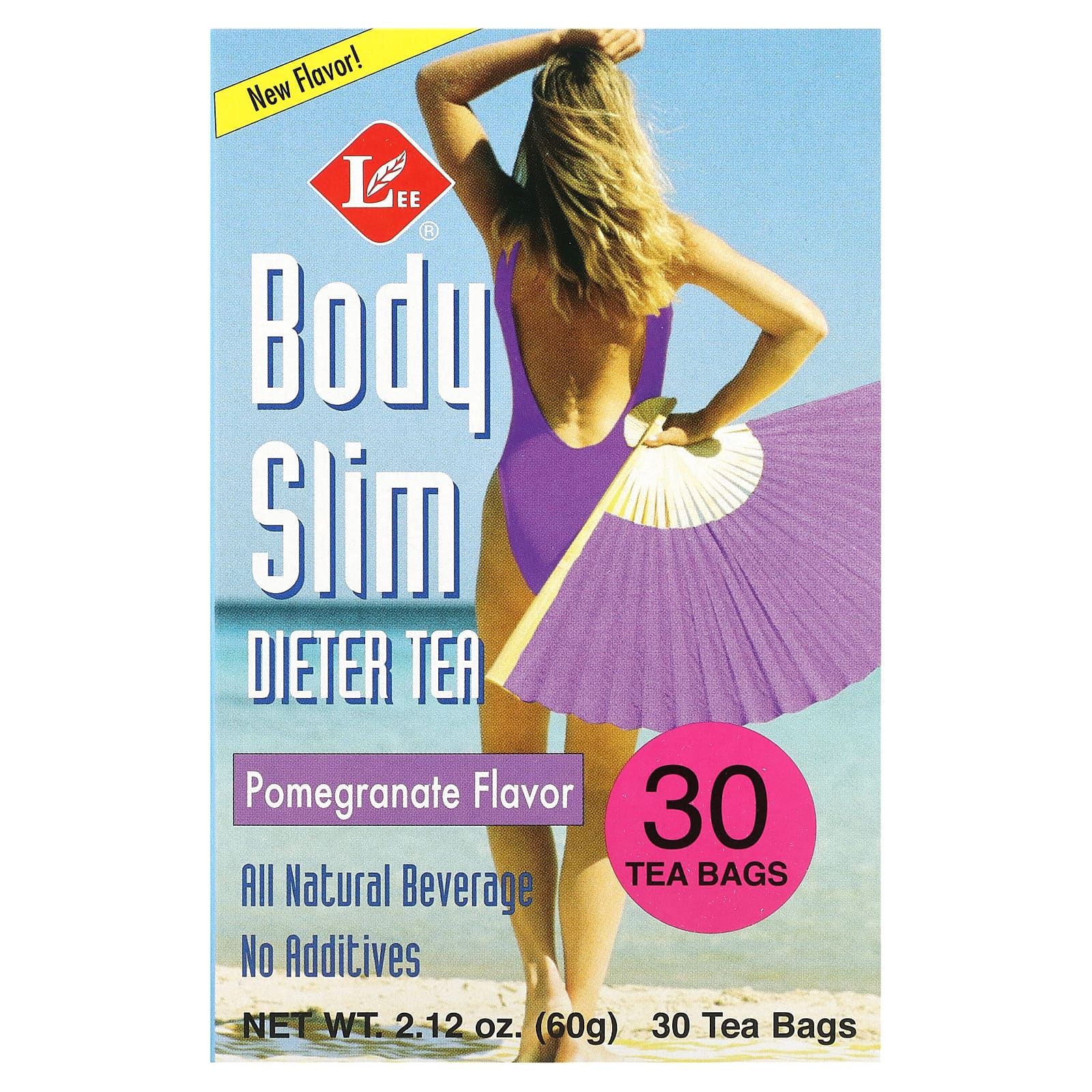 Uncle Lees Tea Body Slim Dieter Tea гранат 30 чайных пакетиков 60 г 212 унции 1690₽