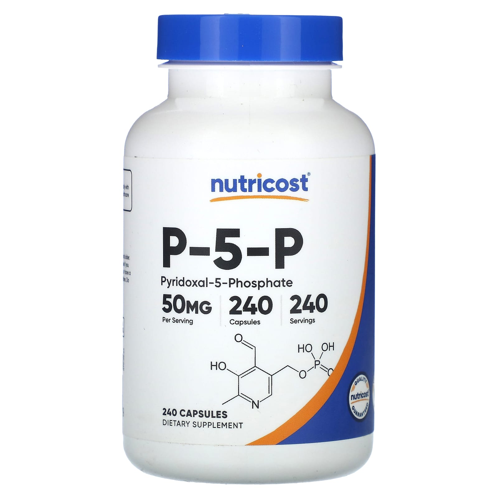 Nutricost P-5-P 50 мг 240 капсул 3190₽