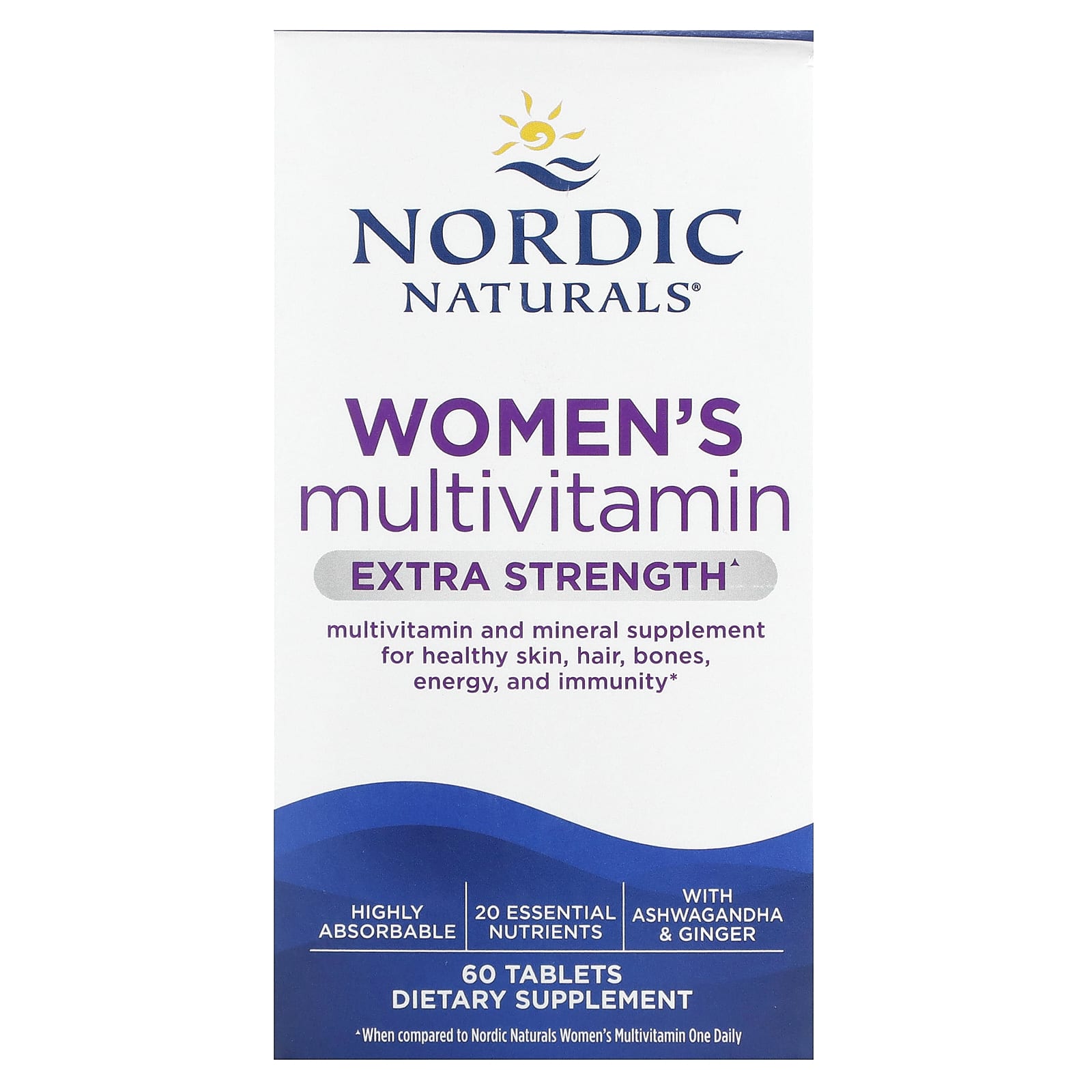 Nordic Naturals Мультивитамины для женщин с повышенной силой действия 60 таблеток 7590₽