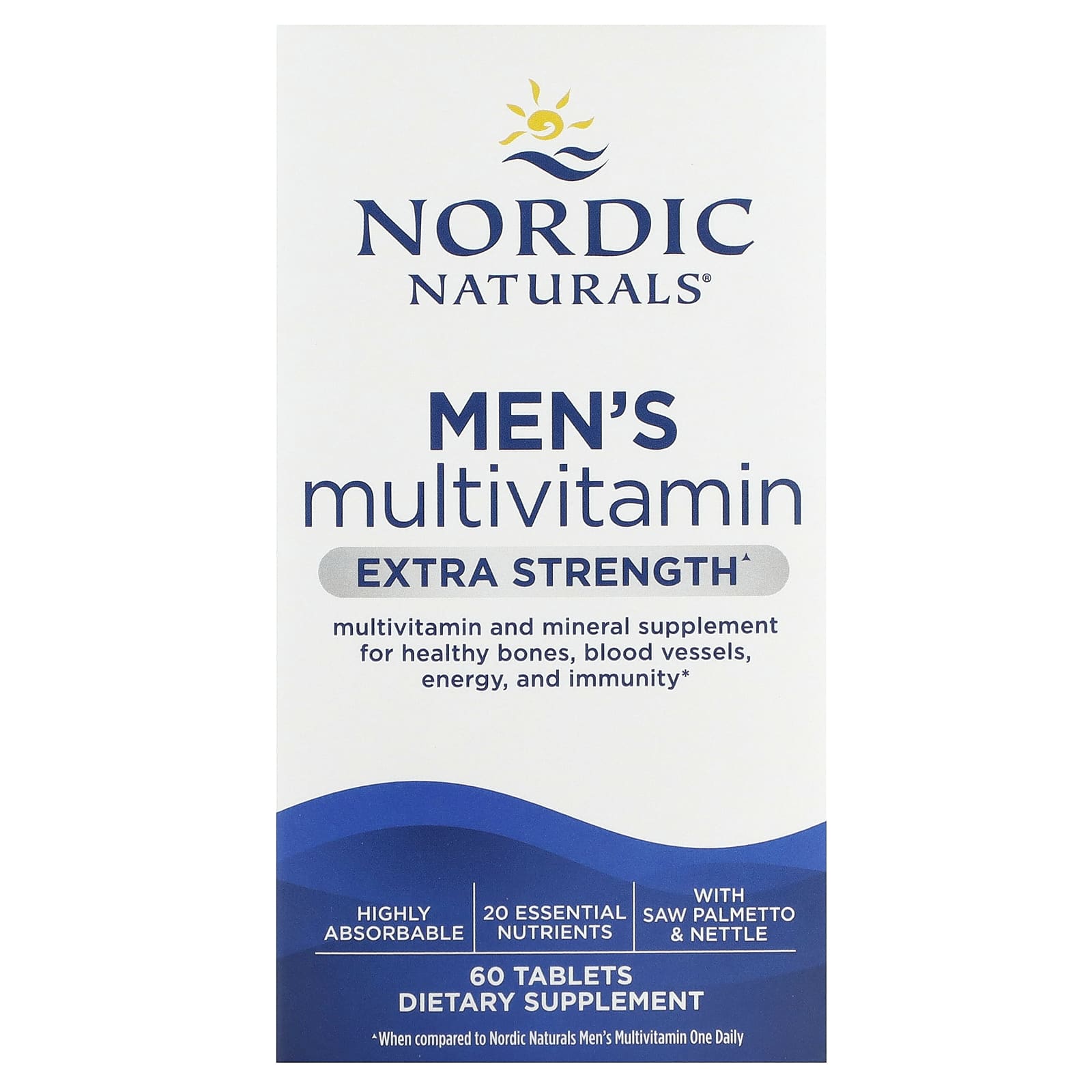 Nordic Naturals Мультивитамины для мужчин с повышенной силой действия 60 таблеток 7590₽