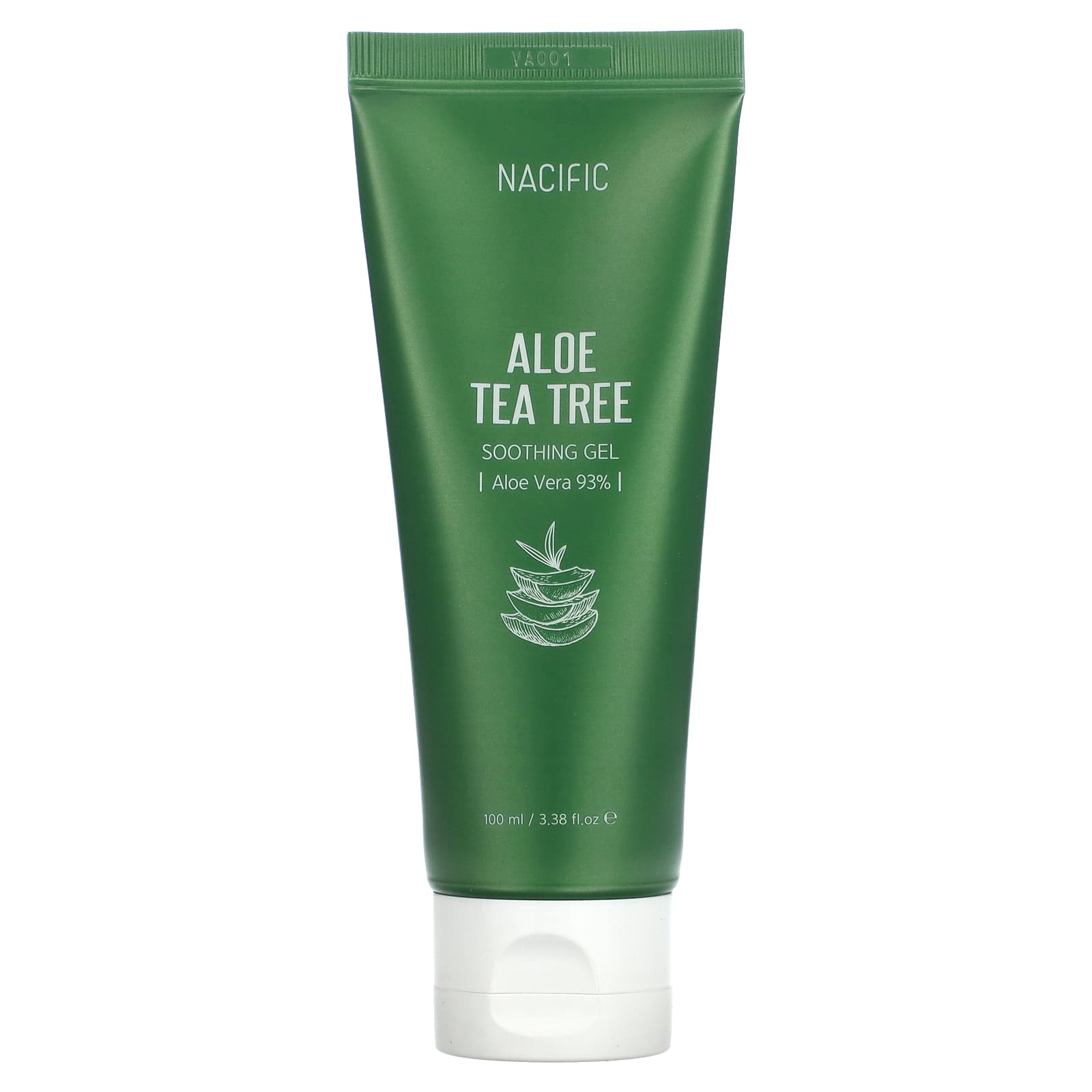 Nacific Aloe Tea Tree успокаивающий гель 100 мл 338 жидк Унции 1790₽