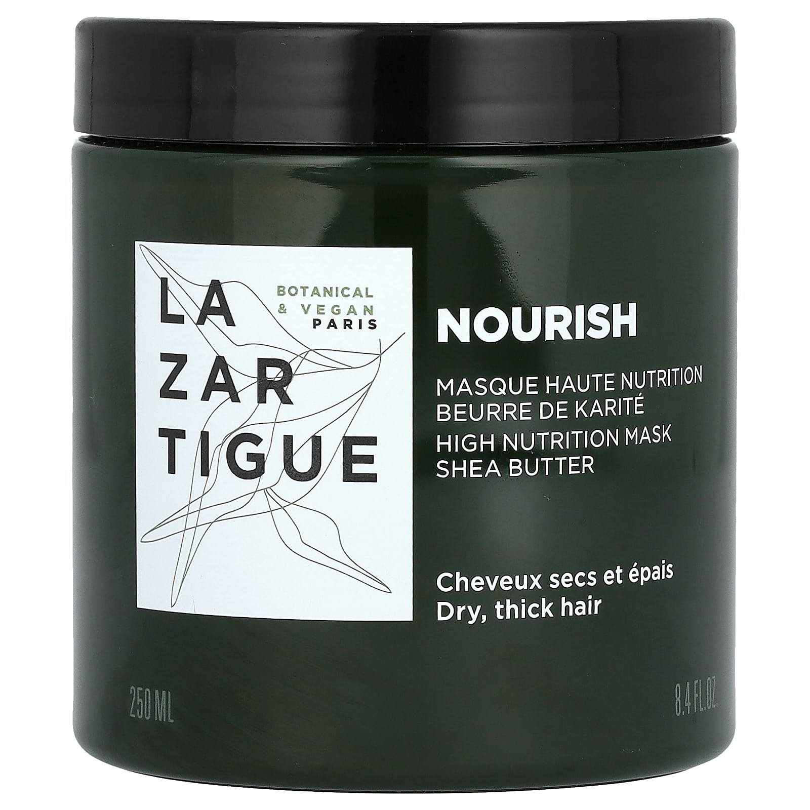 Lazartigue Nourish питательная маска для волос масло ши 250 мл 84 жидк унции 7990₽