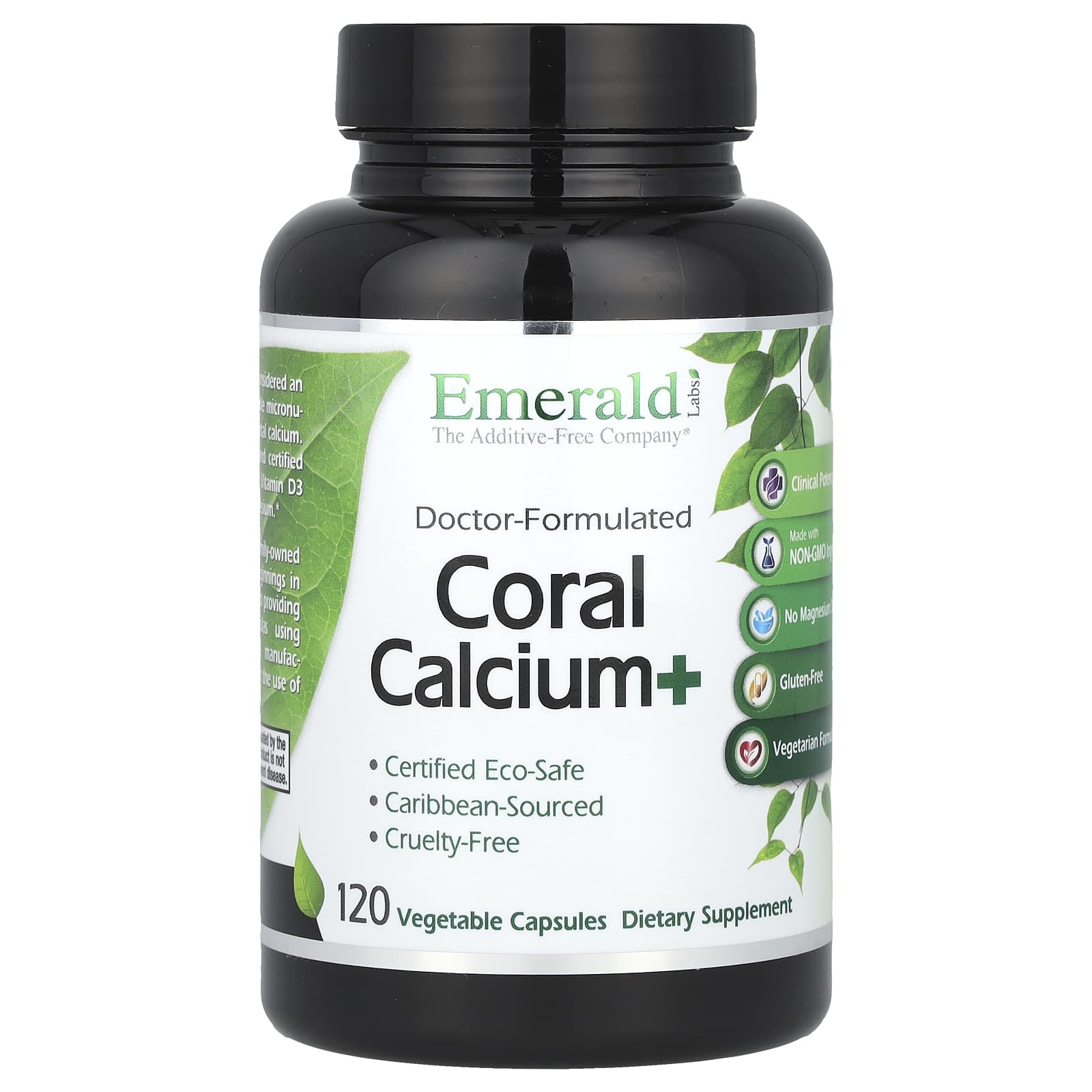Emerald Laboratories Coral Calcium 120 растительных капсул 6190₽